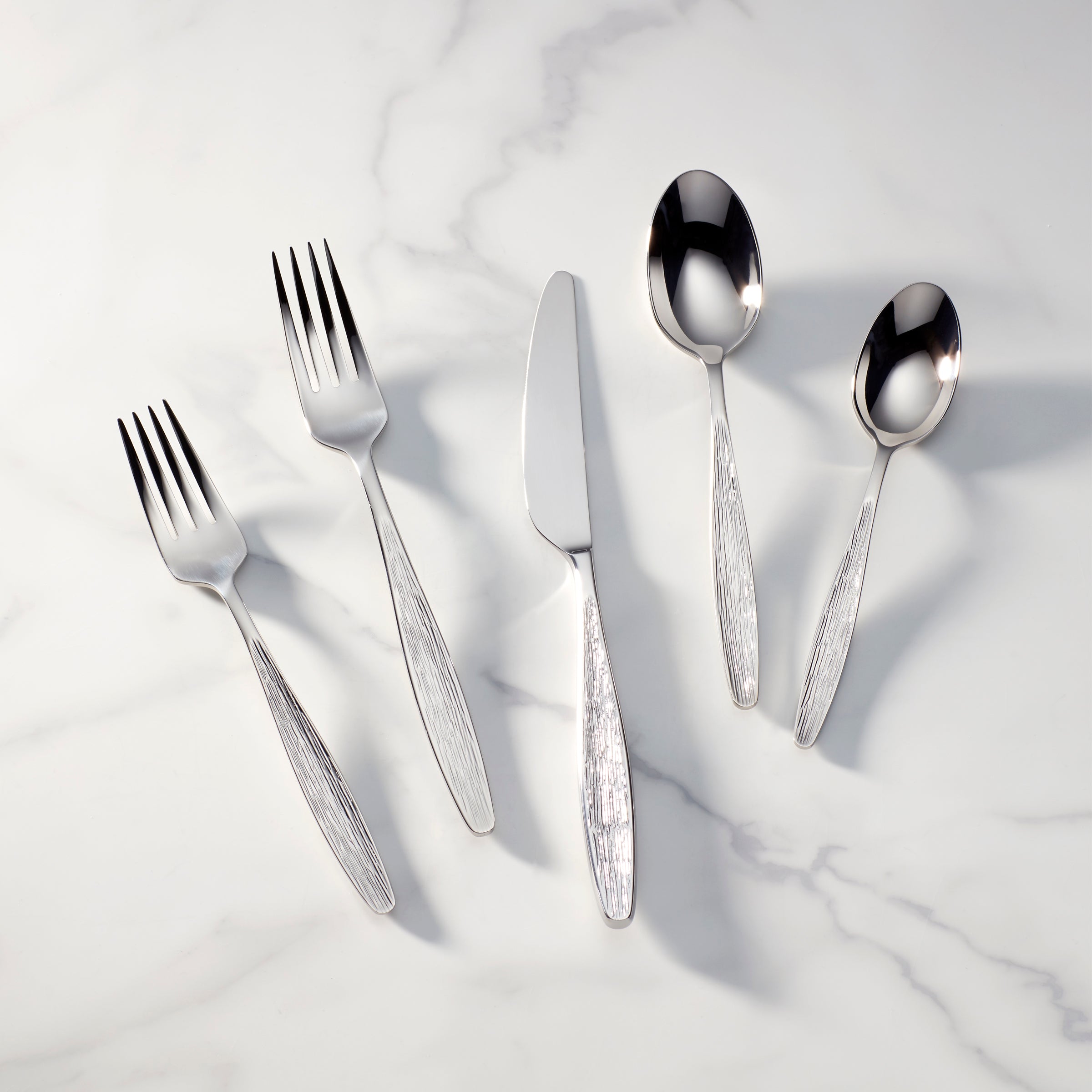Emerick 65-Piece Stainless Steel Flatware Set - Elegant Dining Utensils for Everyday Use, Dinner Parties & Special Occasions