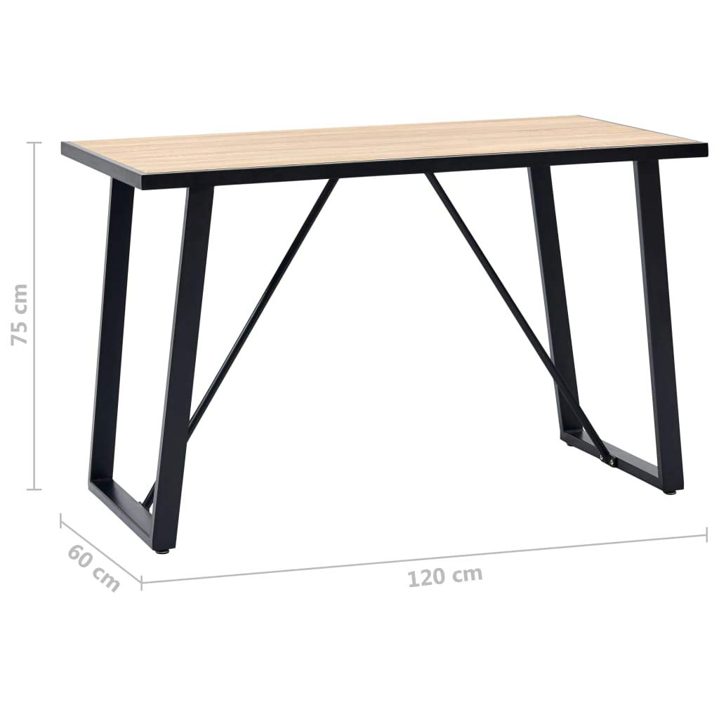 Solid Oak Dining Table & Coffee Table - 47.2