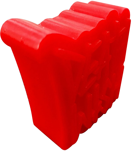 Deathwish Deathstack Curb Wax Red - Premium Skateboard Wax for Smooth Grinds & Slides - Perfect for Rails, Ledges, and Concrete Surfaces
