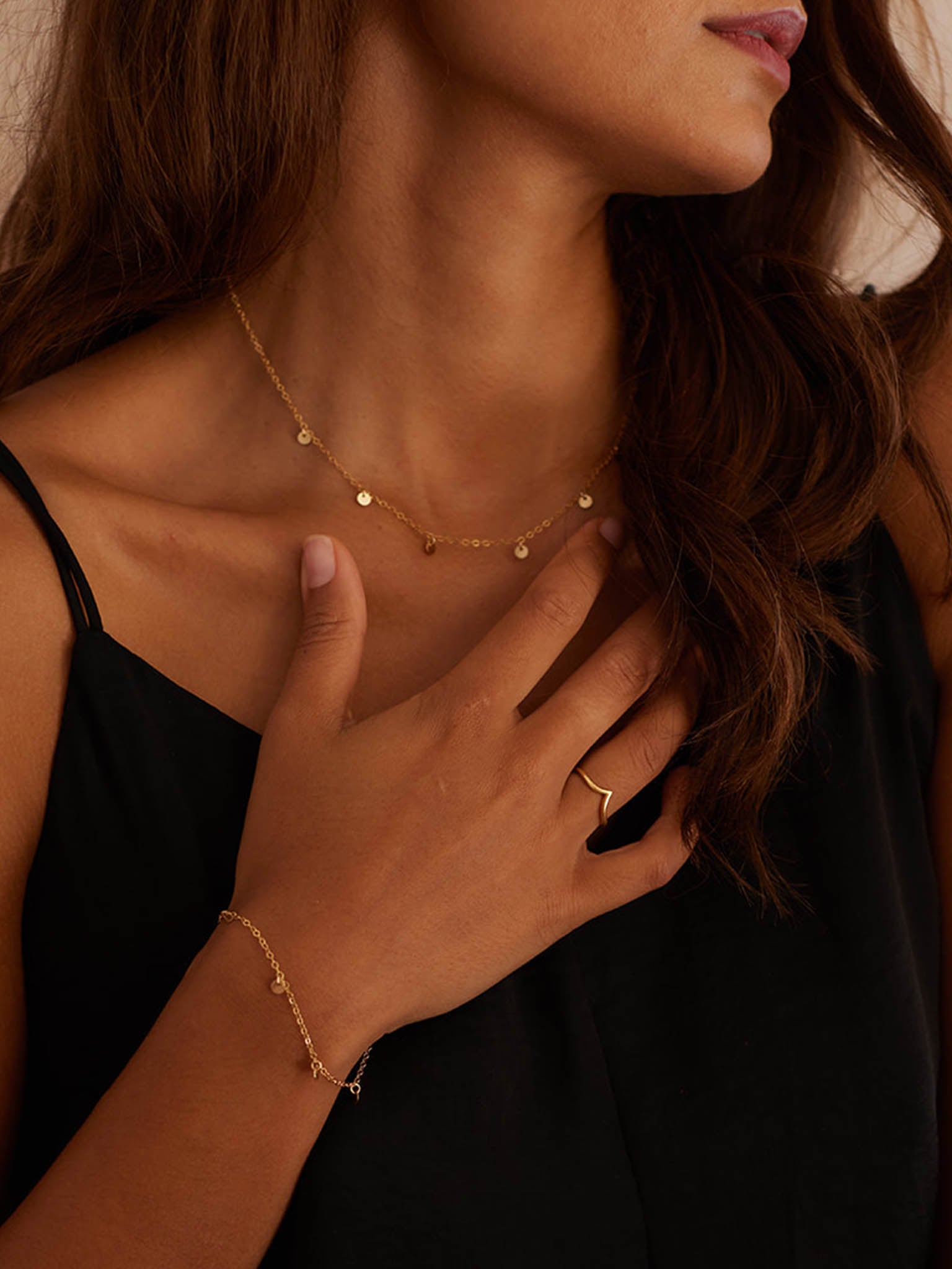 Wanderlust Life Telltale Chain Bracelet - Gold Plated Adjustable Bangle for Women | Perfect for Everyday Wear, Date Night & Gift Giving