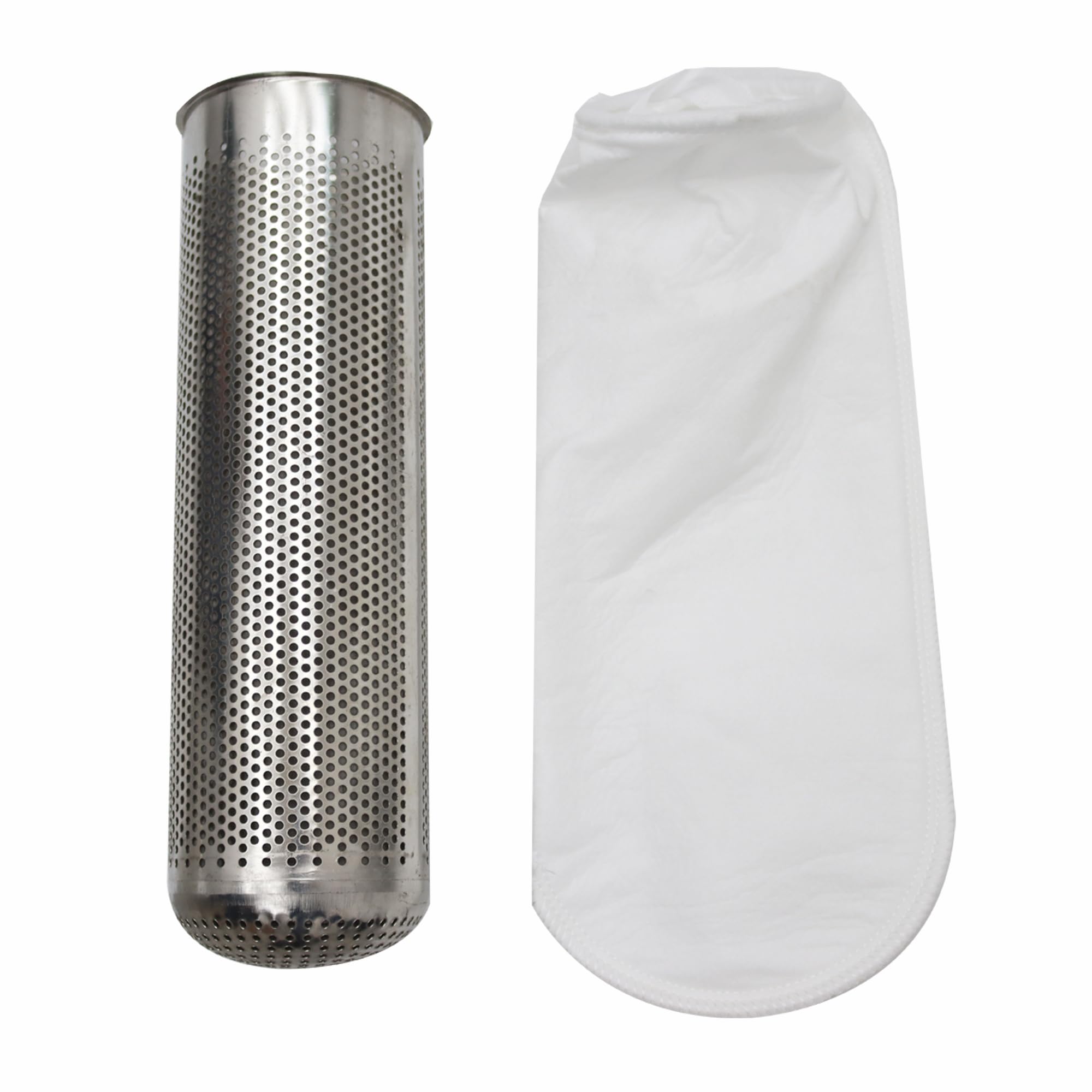 Industrial Water Filter System - 304 Stainless Steel Bag Filter Housing with 1.2 Sq.Ft Filter Area | 1