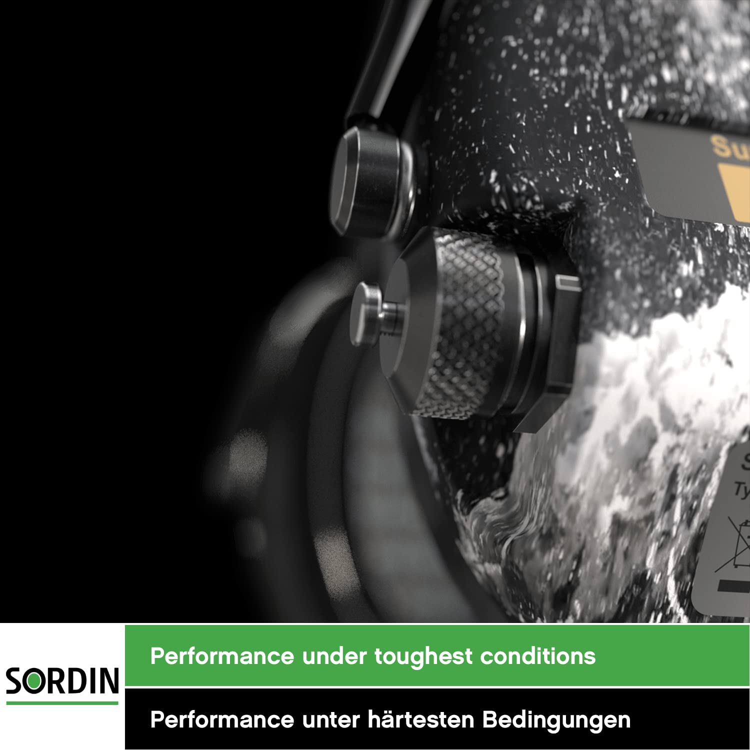 Sordin Supreme Pro-X Electronic Ear Defenders for Hunting & Shooting - Active Noise Cancelling Headphones with US Headband & Gel Ear Pads - Perfect for Range Shooting, Hunting, and Outdoor Sports
