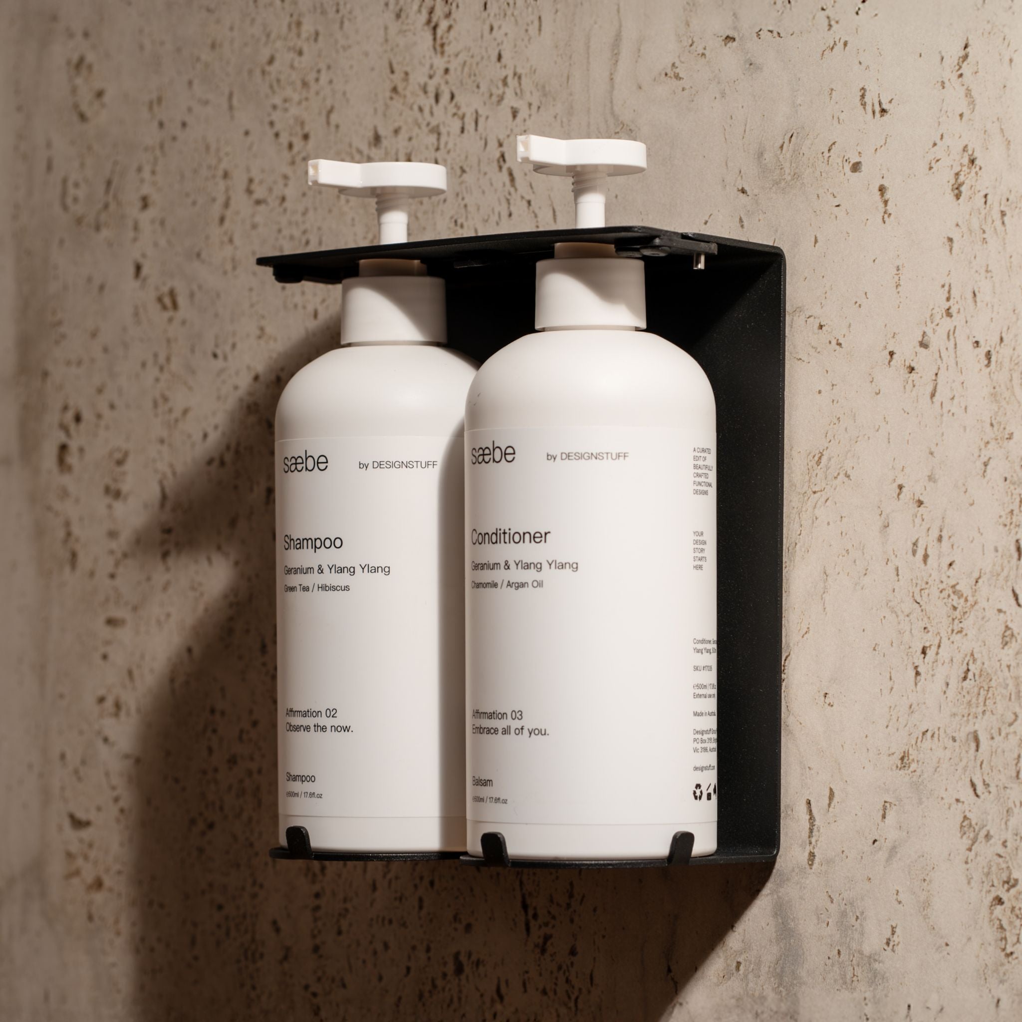 Lockable Soap Dispenser Holder - Dual 500ml Capacity, Black - Perfect for Bathroom, Kitchen & Public Restrooms - Secure & Stylish Dispenser for Liquid Soap & Hand Sanitizer
