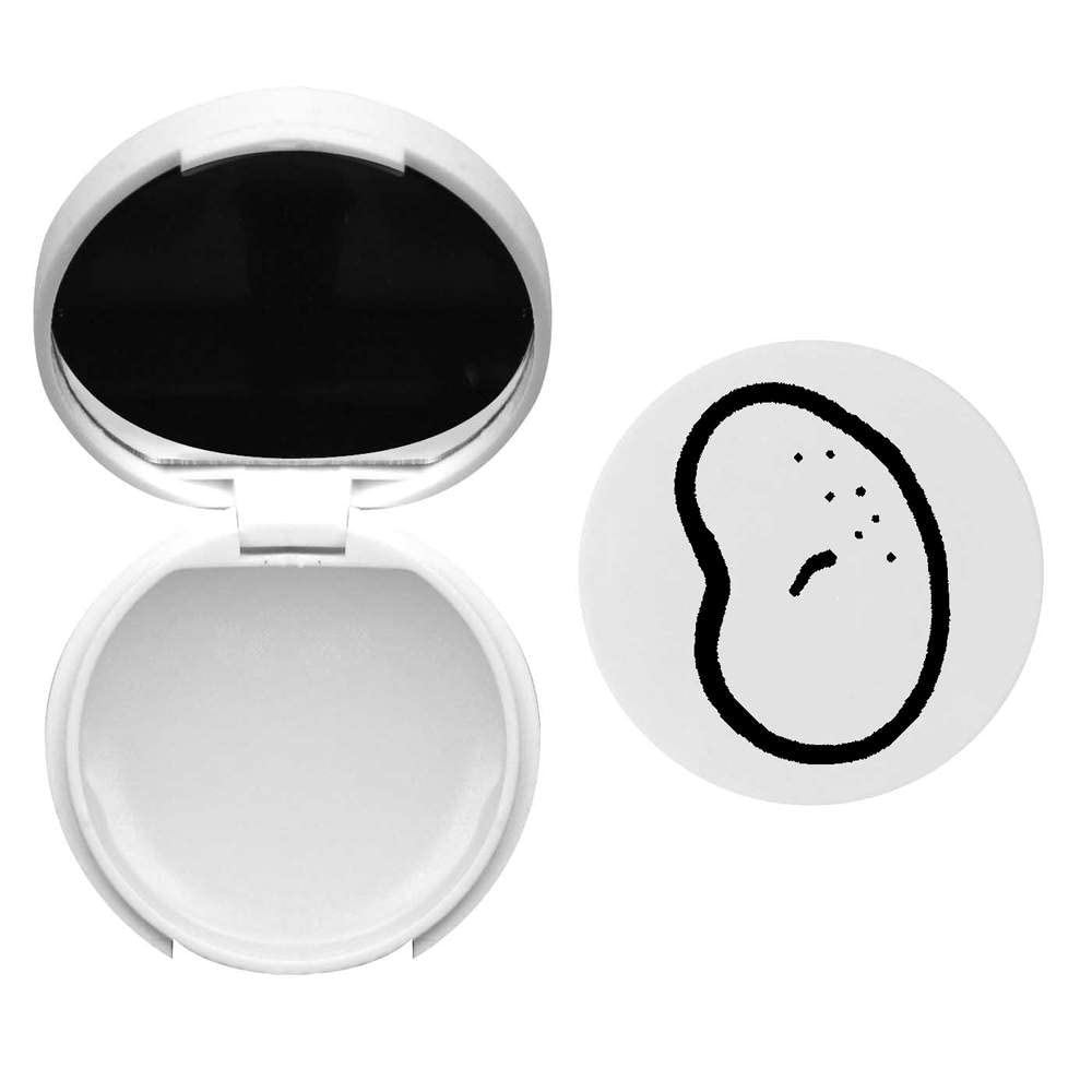 Potato-Shaped Lip Balm with Mirror - Moisturizing & Cute Design (BM00024286) - Perfect for Gifts, Travel & Daily Hydration