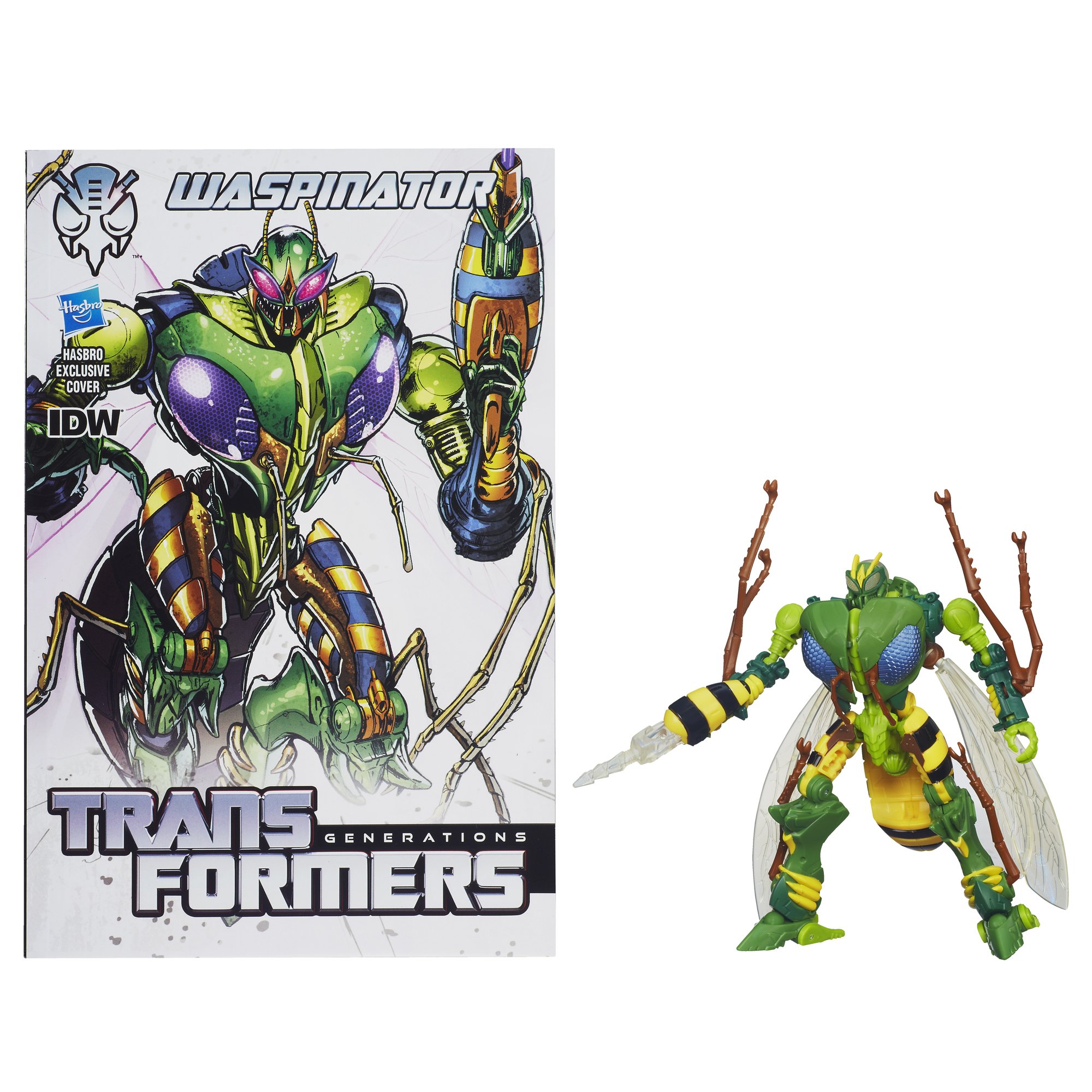 Transformers Generations Deluxe Waspinator Action Figure - Collectible Robot Toy for Kids & Adults - Perfect for Display, Play & Gifts | Transform from Robot to Wasp Mode