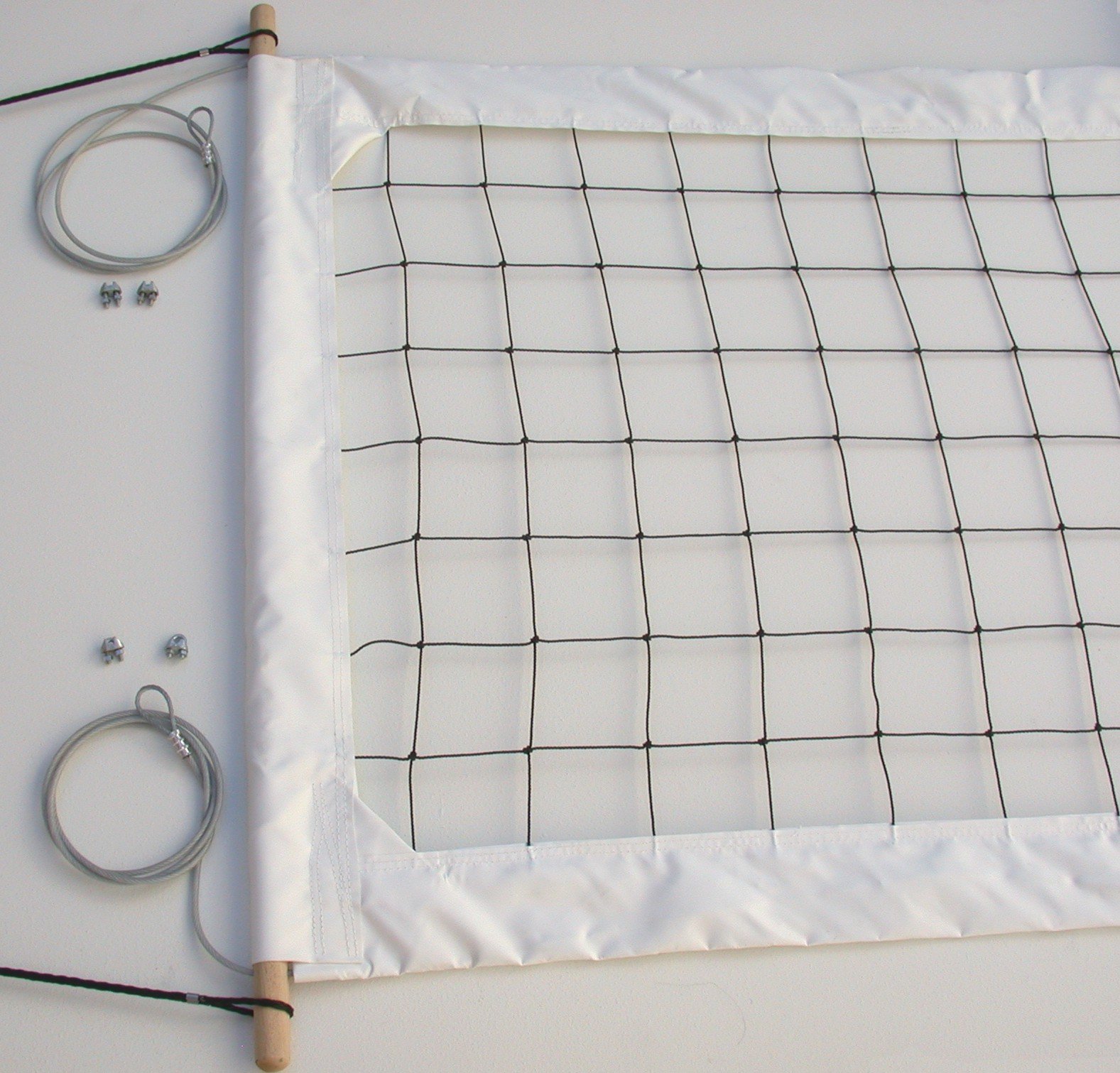 Pro4 Volleyball Net with Aircraft Cable - Durable Top & Bottom for Home Court & Outdoor Play - Perfect for Backyard, Beach, and Gym Training
