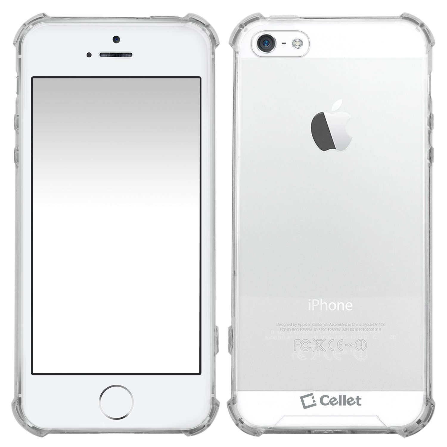 Premium Clear iPhone 5/5s/SE Case - Slim Protective Phone Cover Compatible with Apple iPhone 5, iPhone 5s & iPhone SE | Shockproof & Scratch-Resistant | Perfect for Daily Use, Travel & Outdoor Activities