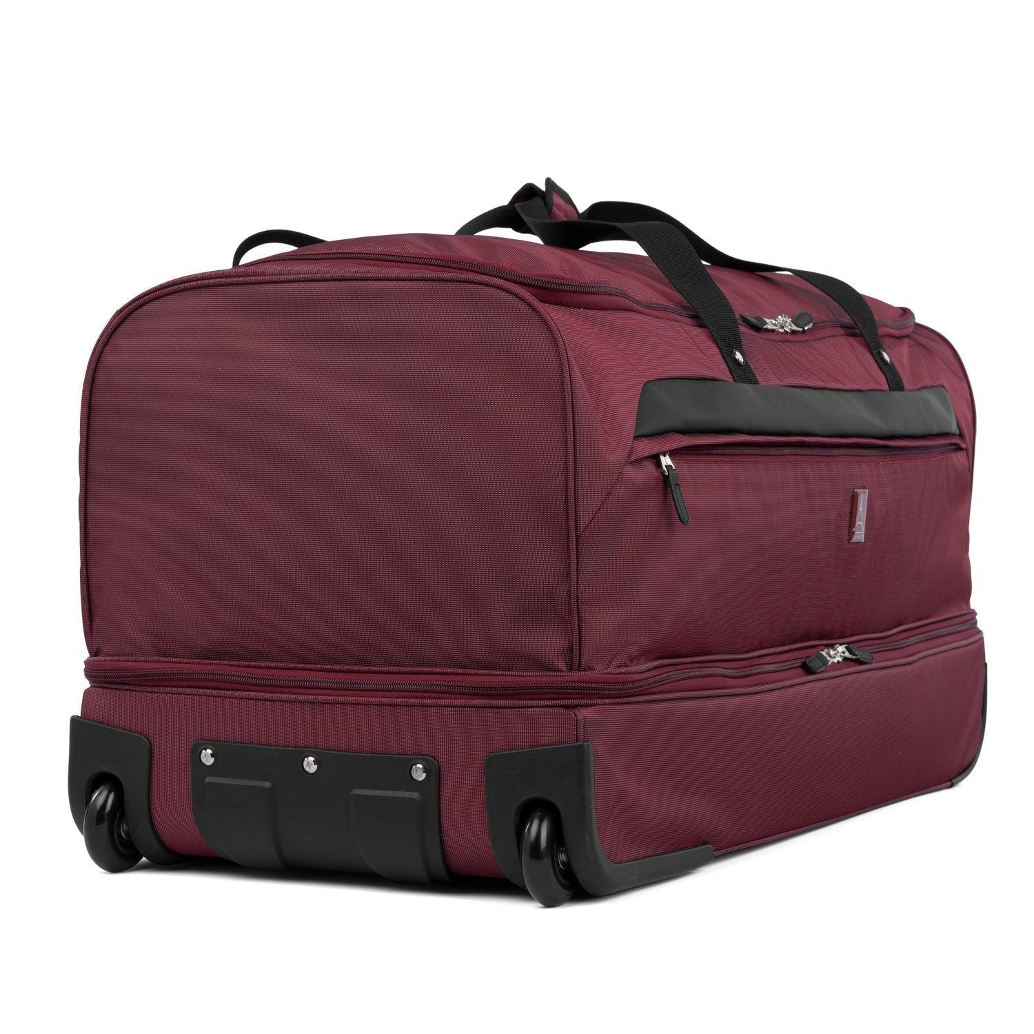 Travelpro Roadtrip 30-Inch Drop Bottom Rolling Duffel Bag with Packing Cubes - Perfect for Air Travel, Business Trips & Family Vacations