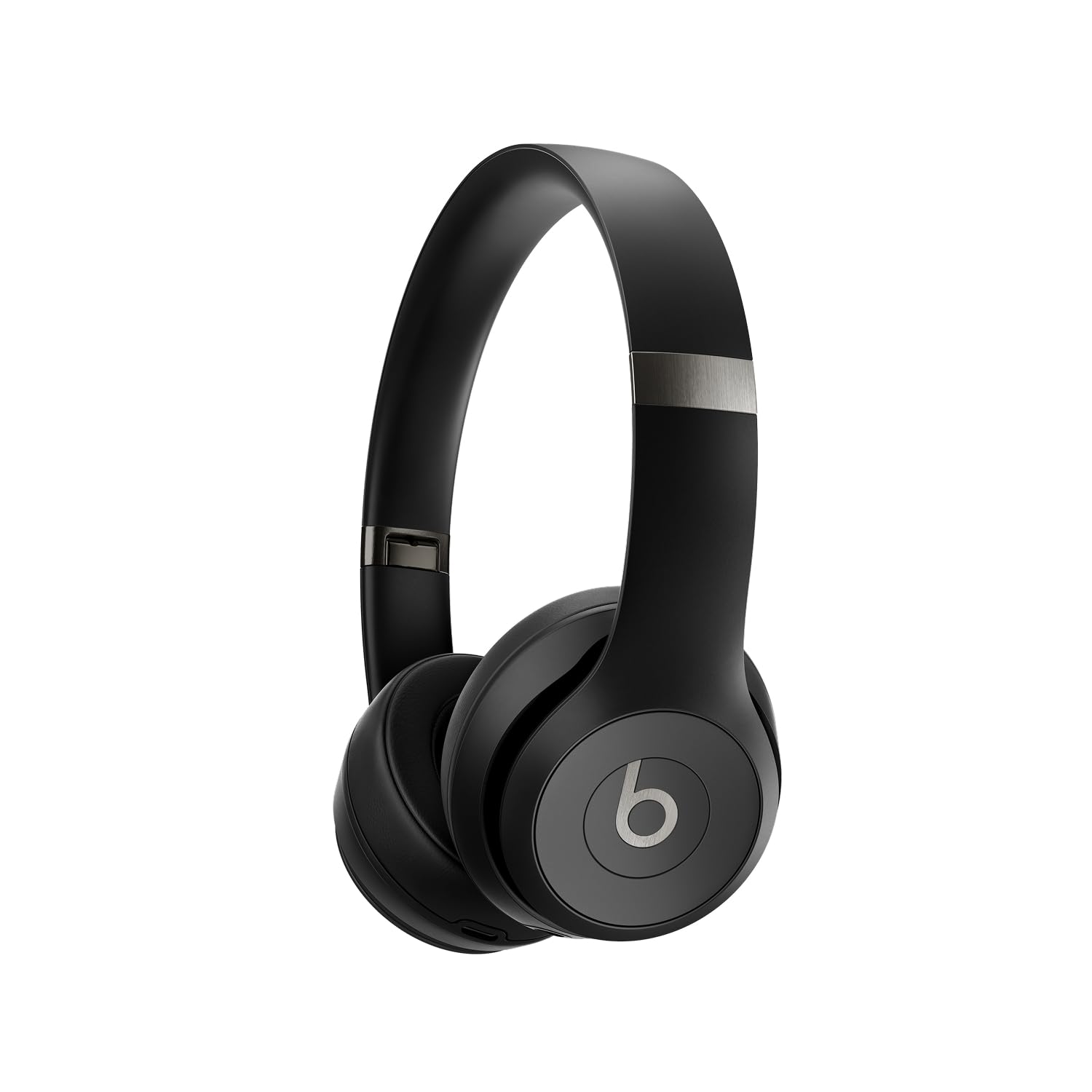 Beats Solo 4 Wireless Bluetooth On-Ear Headphones - 50H Battery, Apple & Android Compatible, Noise Isolation - Matte Black for Workout, Travel & Music Lovers
