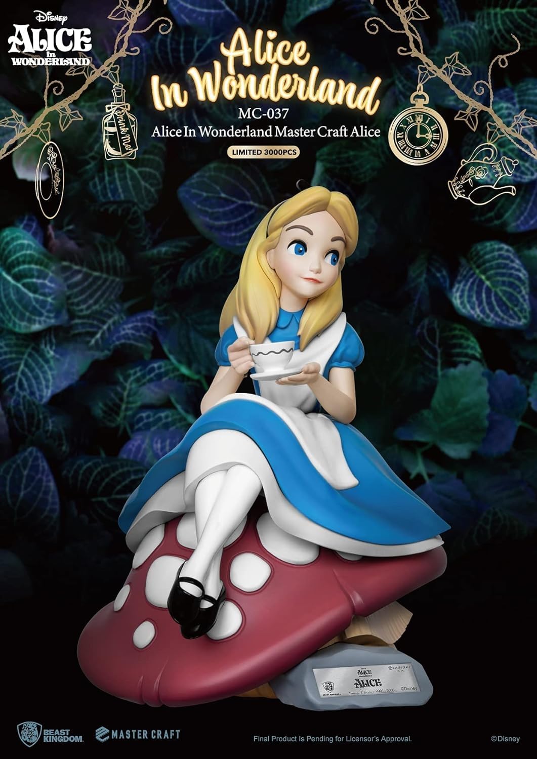Beast Kingdom Master Craft Alice in Wonderland Statue 14.2