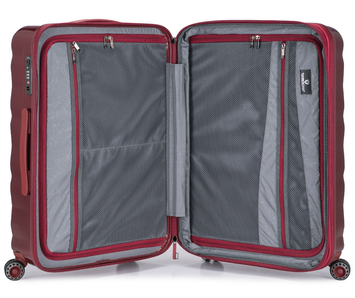 Edinburgh Carry On Luggage - Lightweight Durable Suitcase for Travel & Business Trips | Perfect for Airplane Cabin & Weekend Getaways