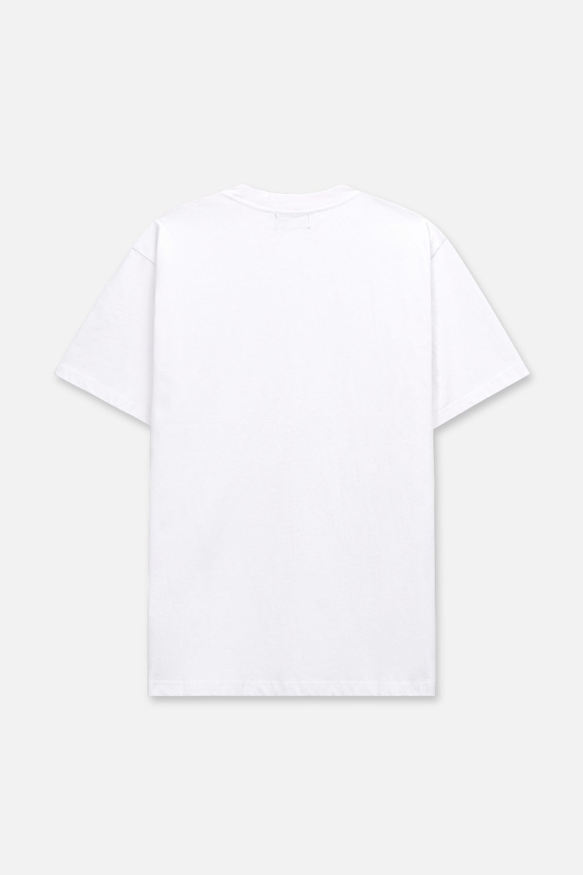 RICO Mock Neck Short Sleeve T-Shirt for Men - White Collar Logo Design | Casual Wear, Office Outfit, Street Style Fashion