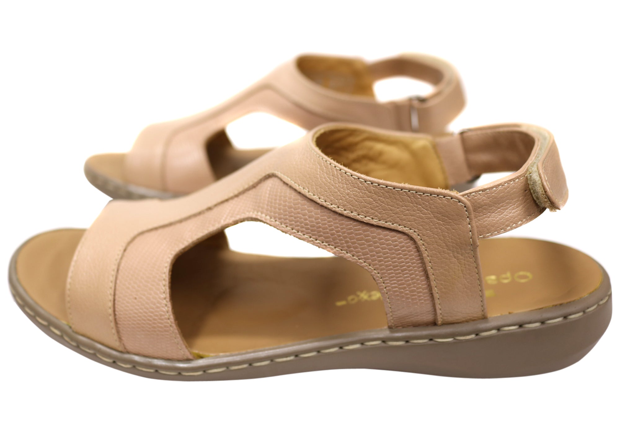 Opananken Dallas Women's Comfortable Brazilian Leather Sandals - Stylish & Supportive Summer Sandals for Walking, Travel & Beach Vacations