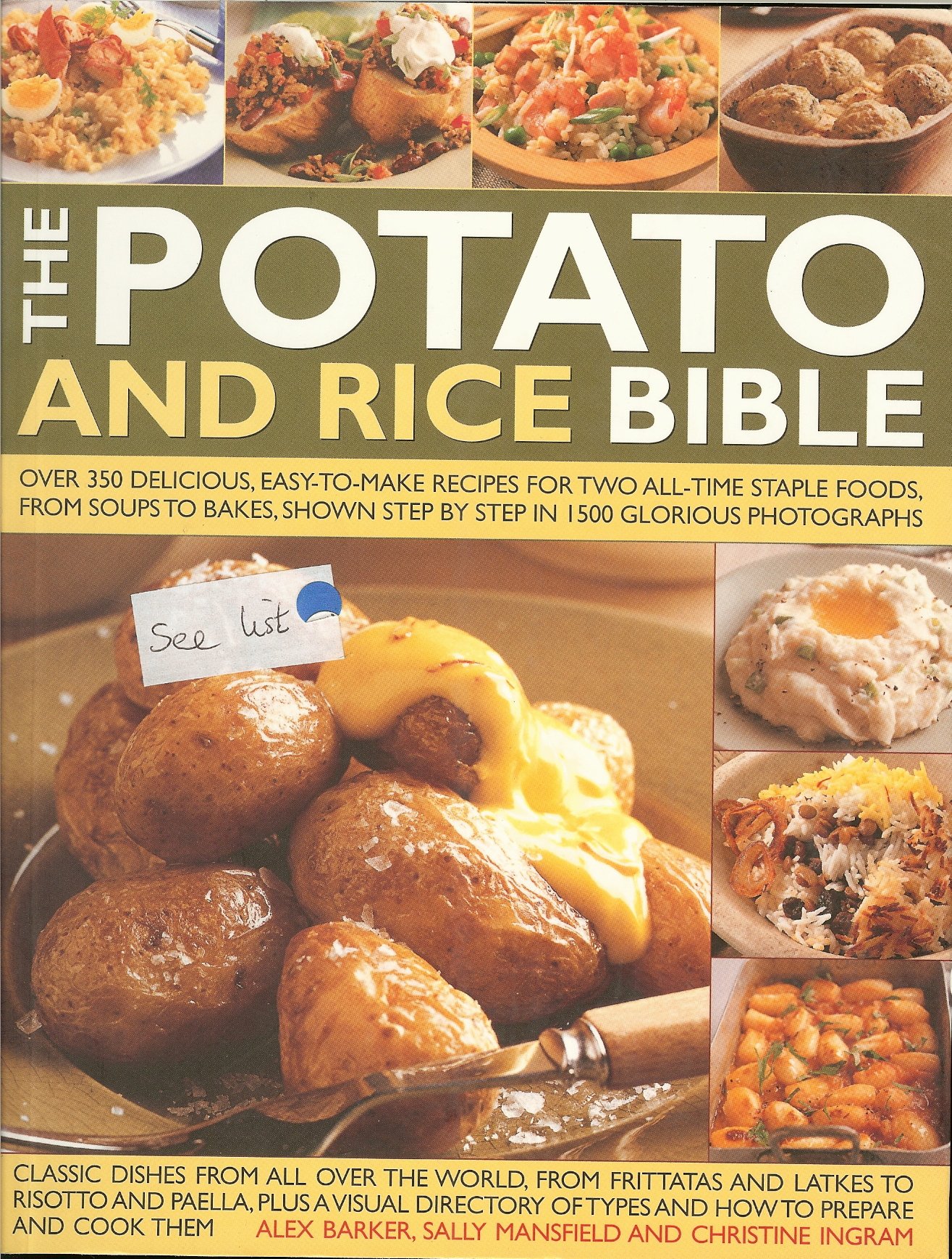 The Potato and Rice Cookbook: 350+ Easy, Delicious Recipes for Soups, Bakes & More – Step-by-Step Guide with 1500 Photos | Perfect for Family Dinners & Meal Prep