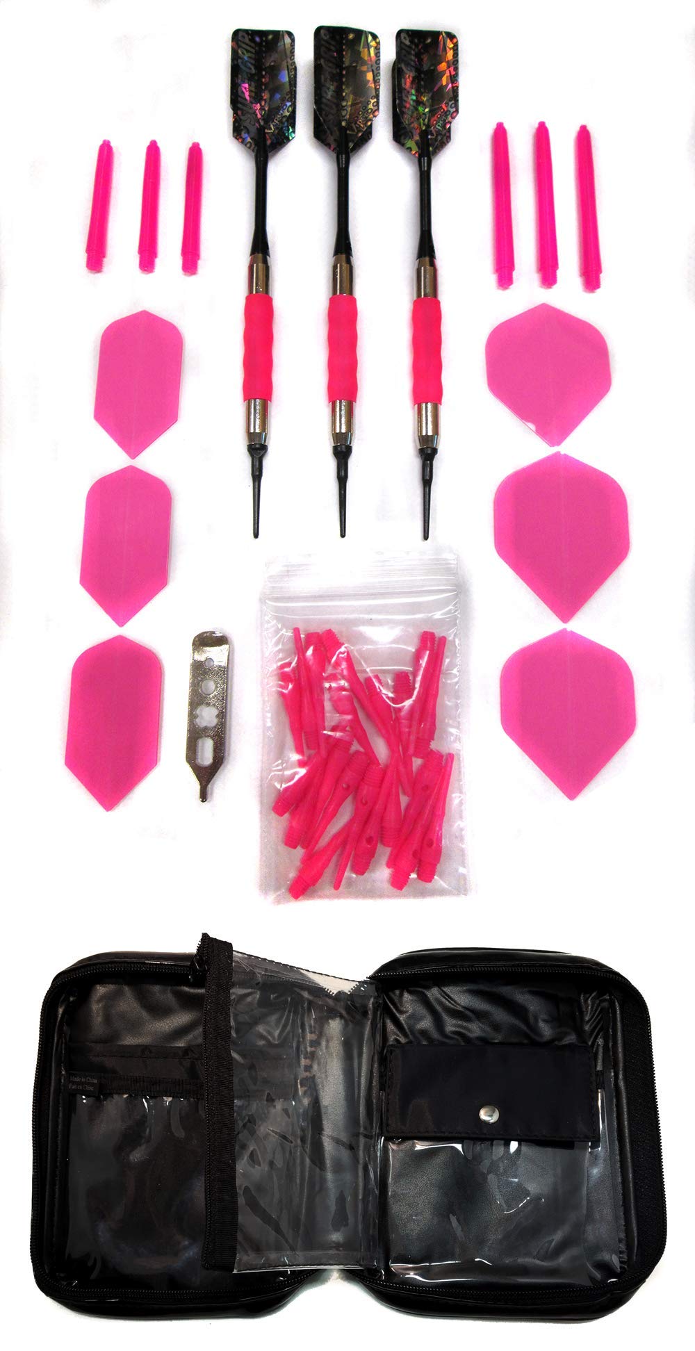 Viper Sure Grip Soft Tip Darts Set with Flights, Shafts & Case - Perfect for Home Bars, Game Rooms & Professional Dart Tournaments