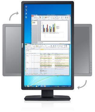 Dell Professional P2312H 23-inch Full HD LED Monitor - 1920x1080 Resolution, VGA/DVI/DisplayPort - Perfect for Office Work, Gaming & Home Entertainment