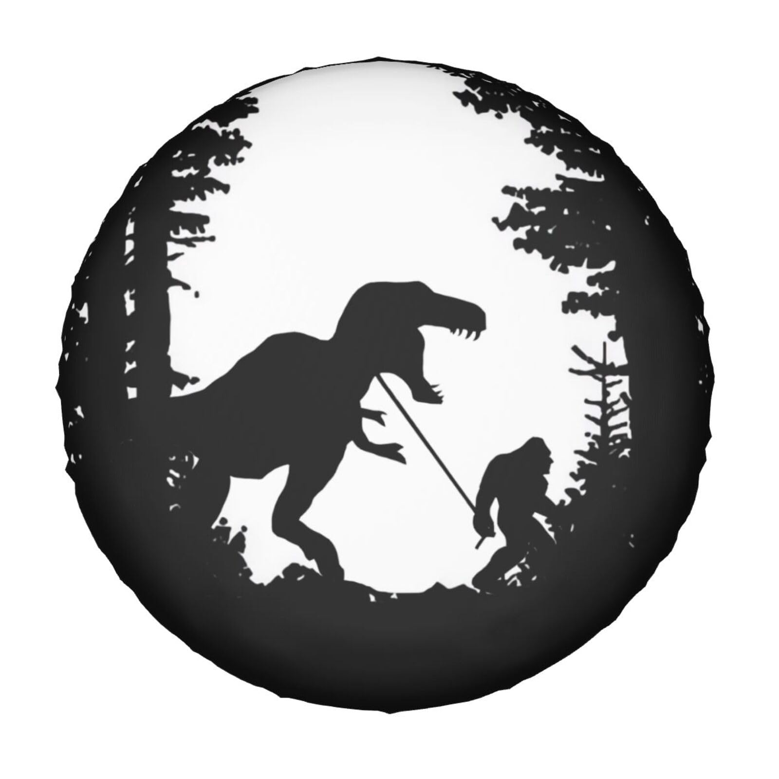 Dinosaur Bigfoot RV Spare Tire Cover - Universal 14