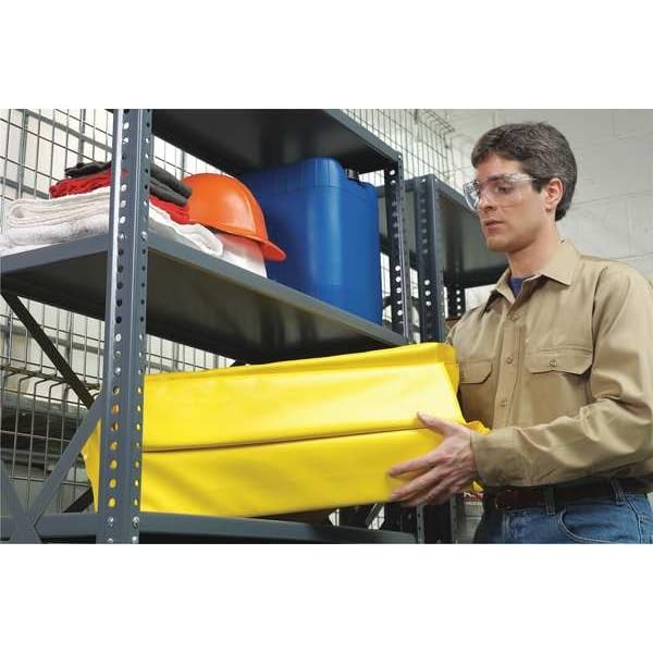 2 Drum Spill Containment Pallet - Heavy Duty Leak Proof Secondary Containment for Oil, Chemicals & Hazmat - Ideal for Warehouses, Garages & Industrial Use