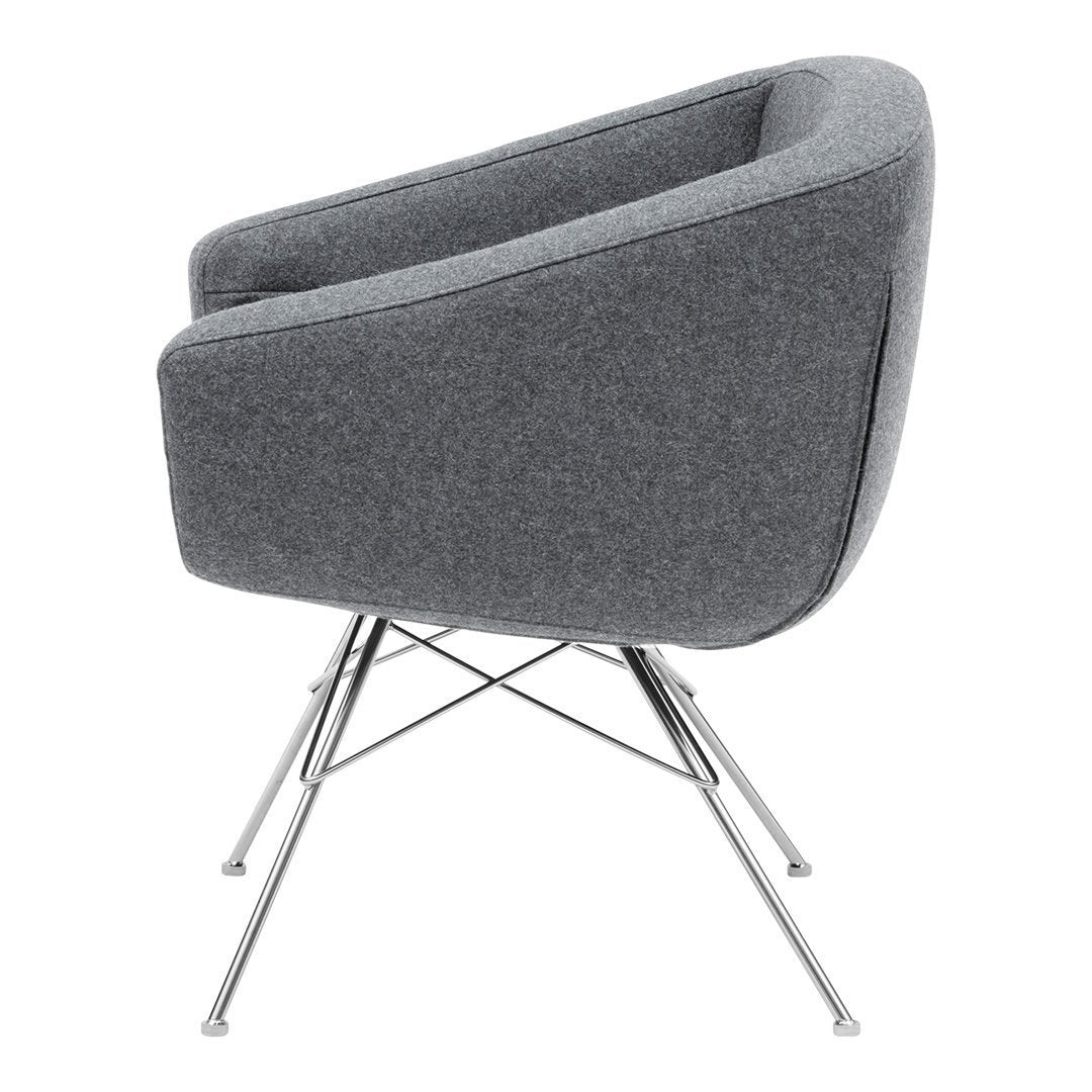 Aiko Lounge Chair - Modern Comfortable Accent Chair for Living Room, Bedroom, or Office - Perfect for Relaxing, Reading, and Lounging