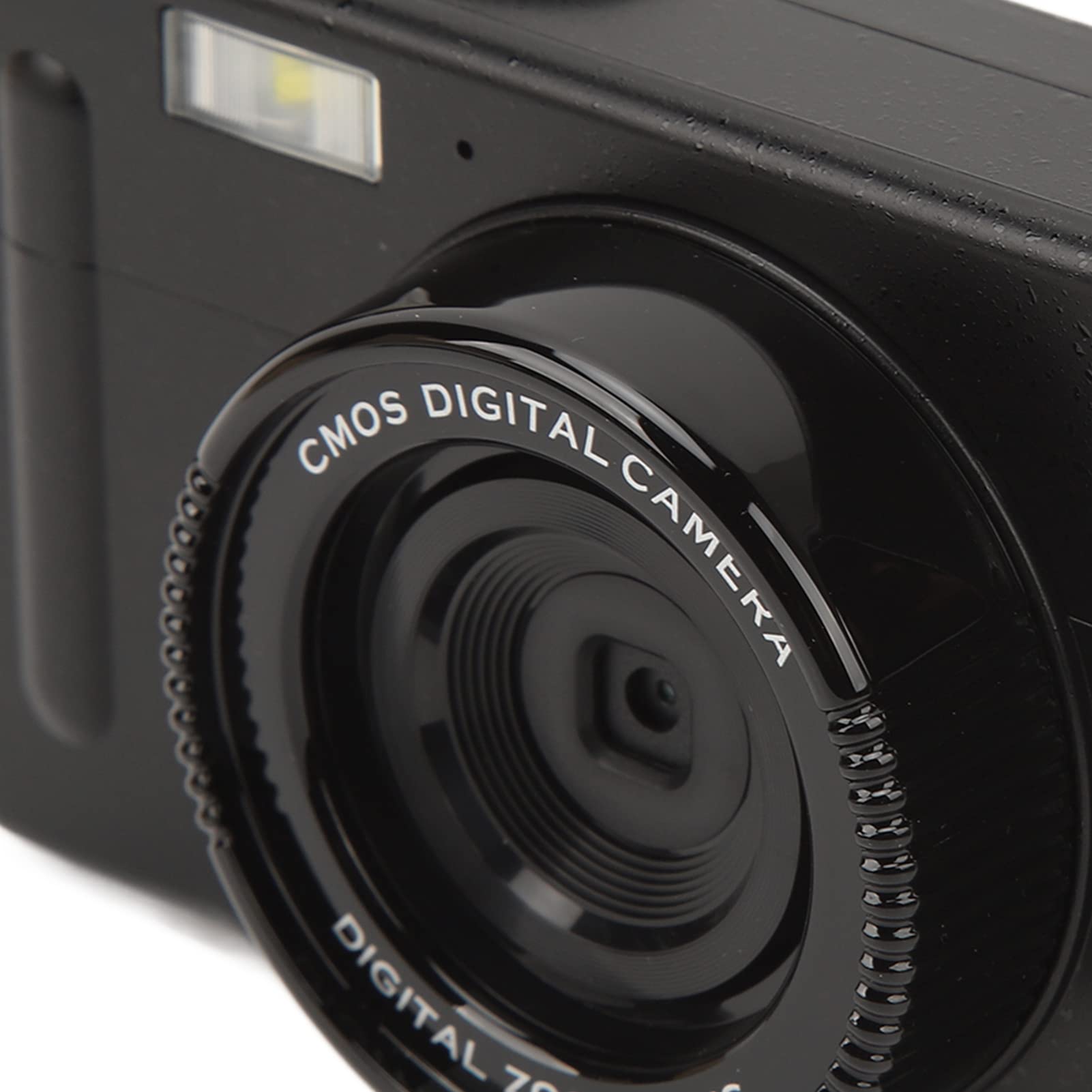 48MP Digital Camera with 4K Video, Dual Screen & Self Timer - Compact HD Camcorder for Baby Growth, Travel, Wedding Photography | Face Detection & Fill Light (Black) - Perfect for Family Events, Vlogging & Outdoor Adventures