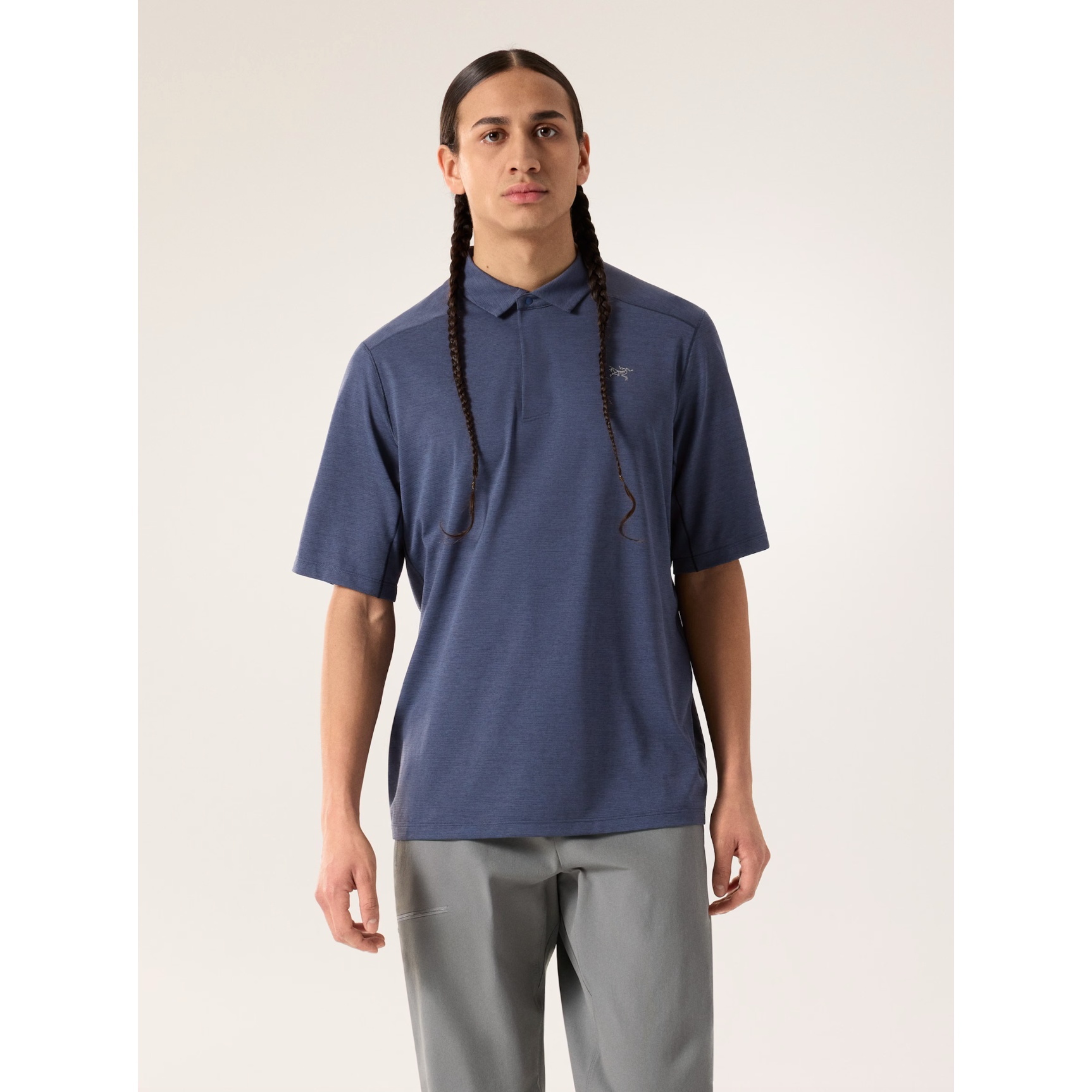Arc'teryx Men's Cormac Short Sleeve Polo Shirt - Moisture-Wicking, Breathable & Quick-Dry Performance Top for Hiking, Golf & Outdoor Activities