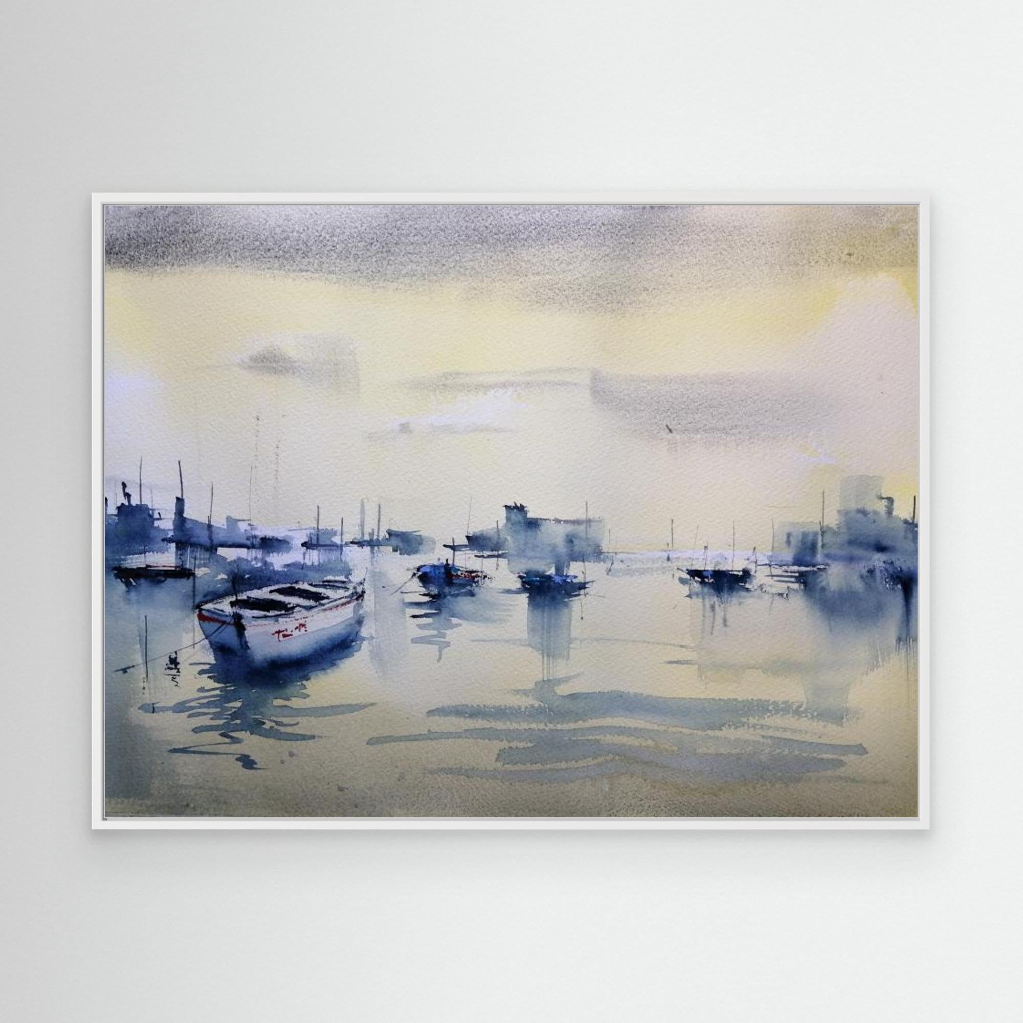 Giorgio Gosti Boats 91 Canvas Print - High Quality Wall Art for Living Room, Bedroom & Office Decor