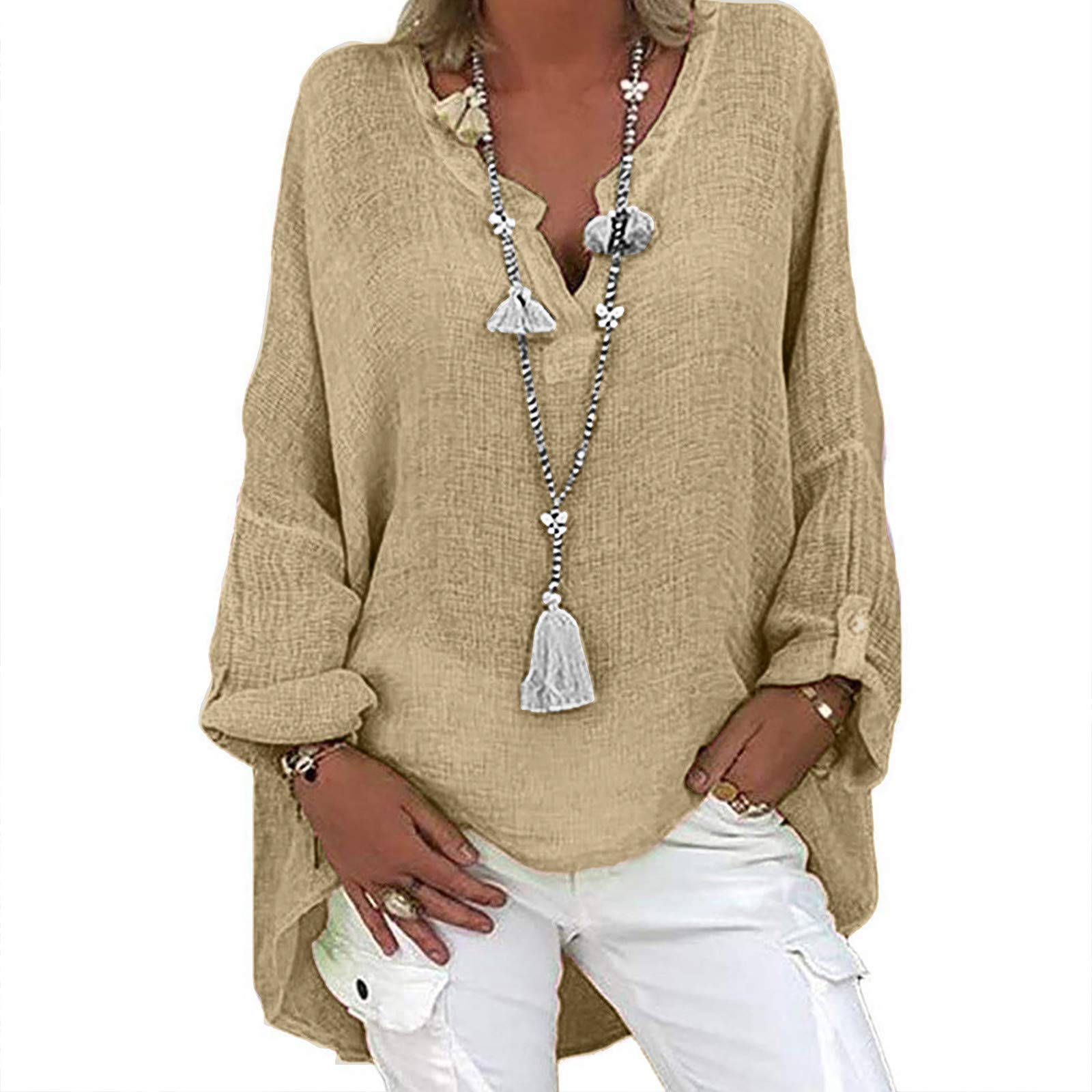 Trendy Women's Summer Tops 2022 - Casual & Dressy Basic Fit Shirts for Holiday & Everyday Wear | Perfect for Beach Outings, Office Wear & Date Nights
