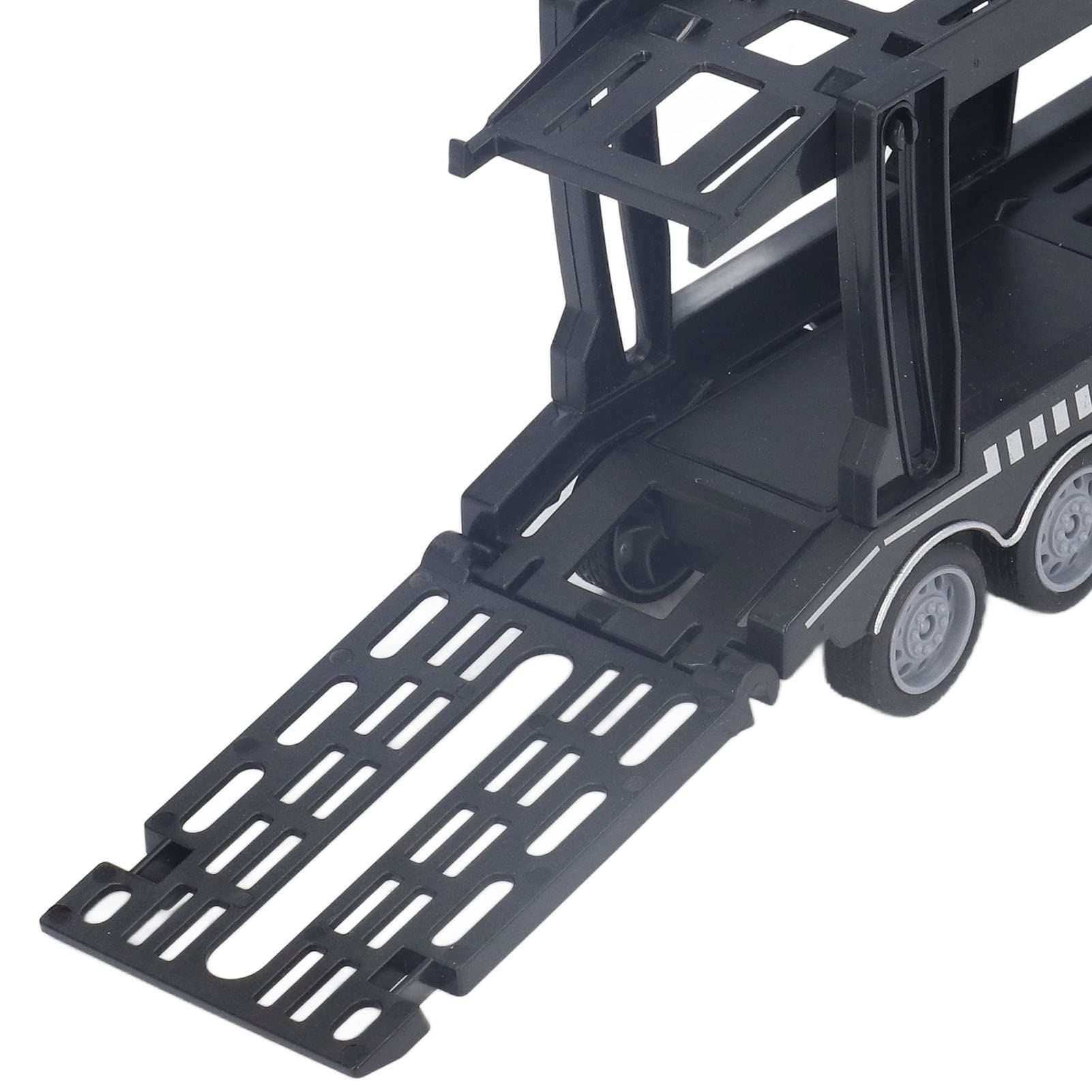 1:48 Scale Durable Container Truck Toy with Open Tailgate - Realistic Model for Kids 3+ Years Old - Perfect for Outdoor Play, Collecting & Gift Giving