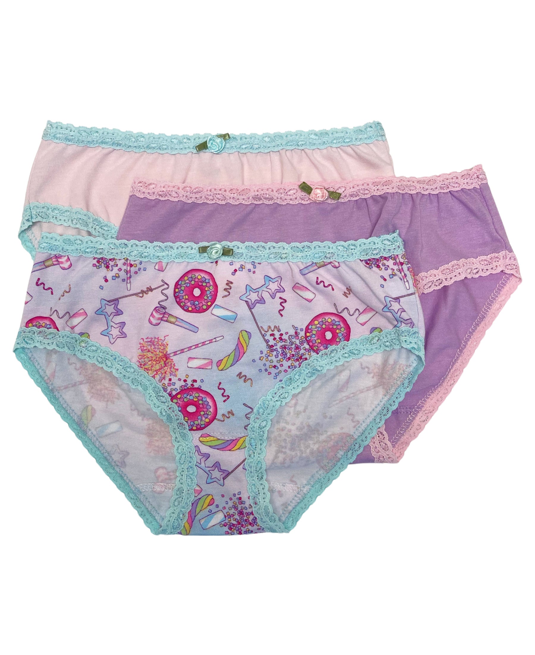 3 Pack Women's Party Panties - Comfortable & Sexy Underwear for Night Out, Bachelorette Party & Special Occasions