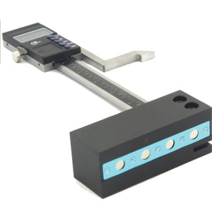 Digital Electronic Scale Height Gauge with Magnetic Base - Precision Measurement Tool for Metalworking, Woodworking & Engineering (0-12
