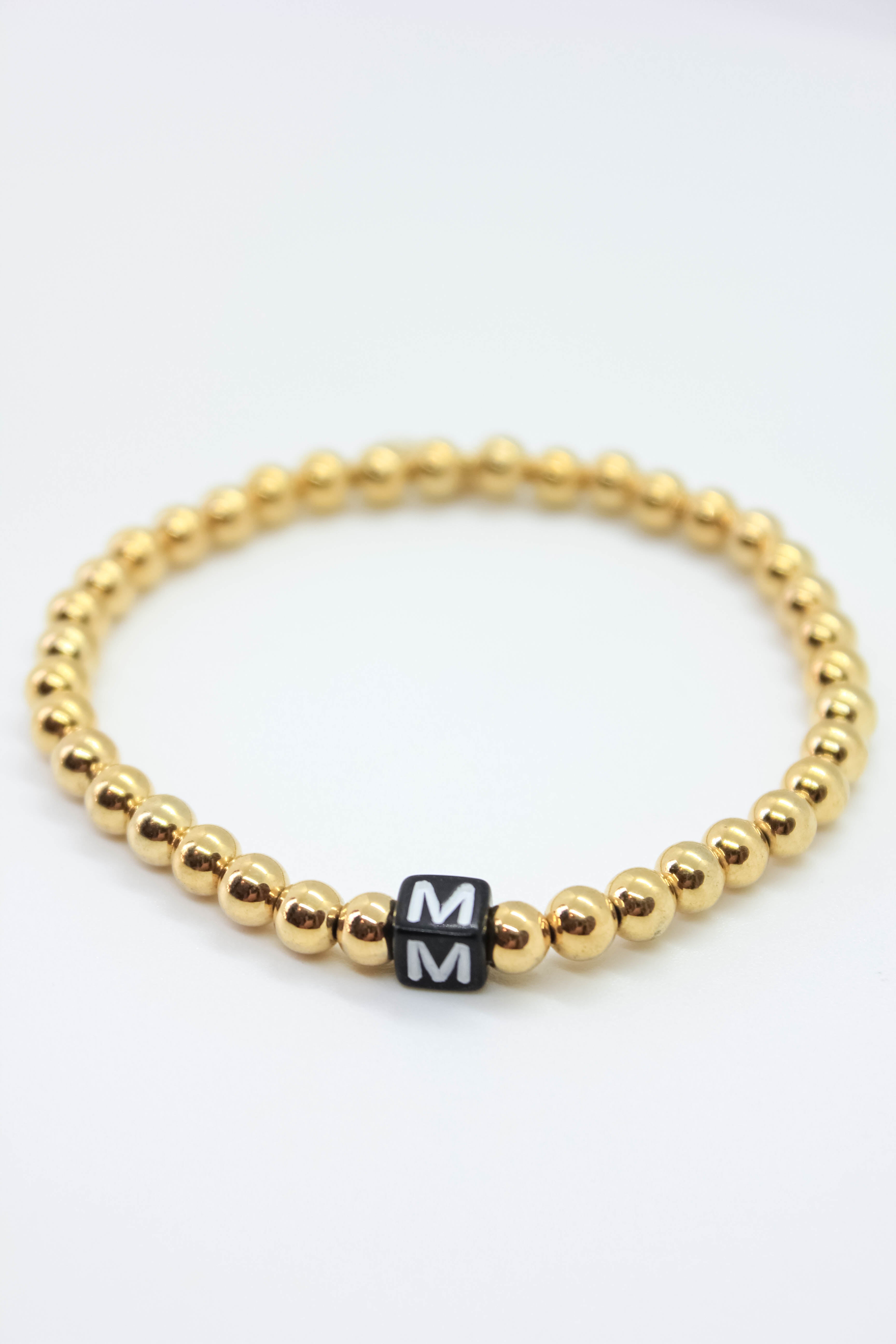 Personalized Alphabet Monogram Bracelet for Women - Custom Initial Letter Jewelry Gift for Her - Perfect for Birthdays, Anniversaries & Everyday Wear