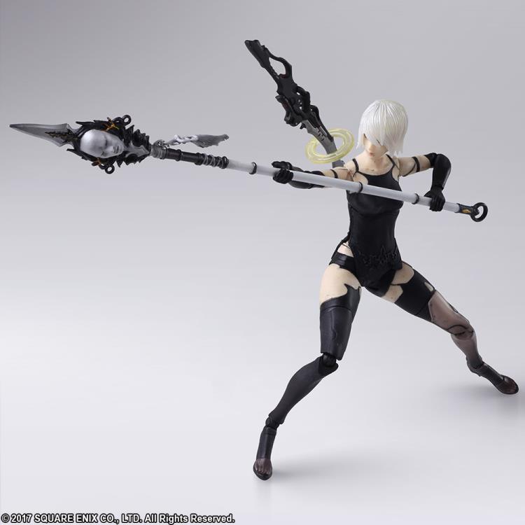 Bring Arts Nier Automata A2 Action Figure - Square Enix Collectible - Perfect for Gaming Displays & Anime Collections