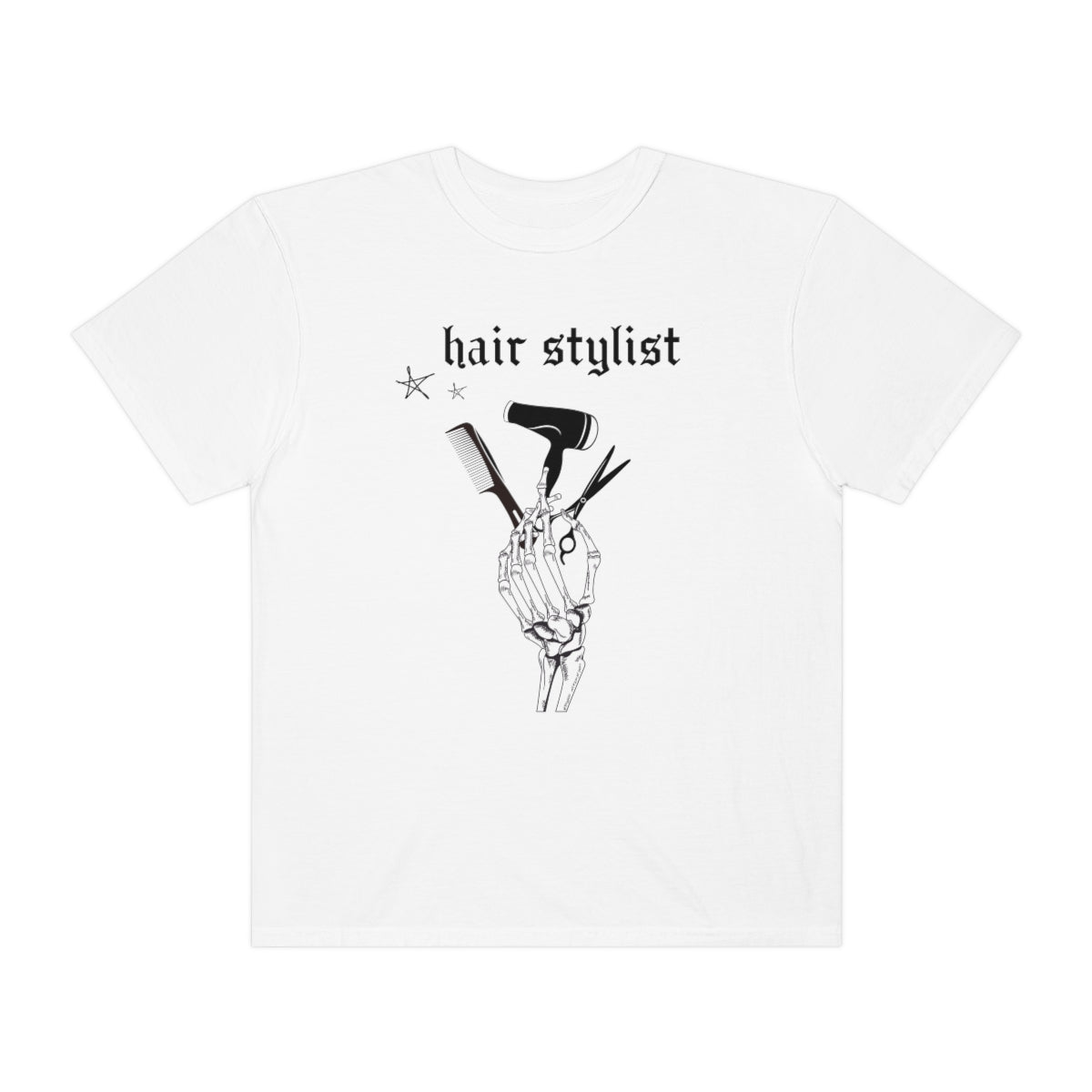 Stylish Hair Stylist T-Shirt - Trendy Oversized Barber Shirt for Hairdressers | Perfect Gift for Hair Witches & Salon Professionals | Great for Work, Halloween & Cosplay