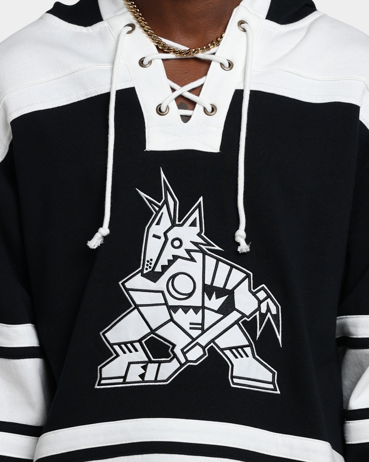 47 Brand Arizona Coyotes Superior Lacer Hoodie - Men's Pullover Sweatshirt with Team Logo | Warm & Comfortable for Game Day, Outdoor Activities & Casual Wear