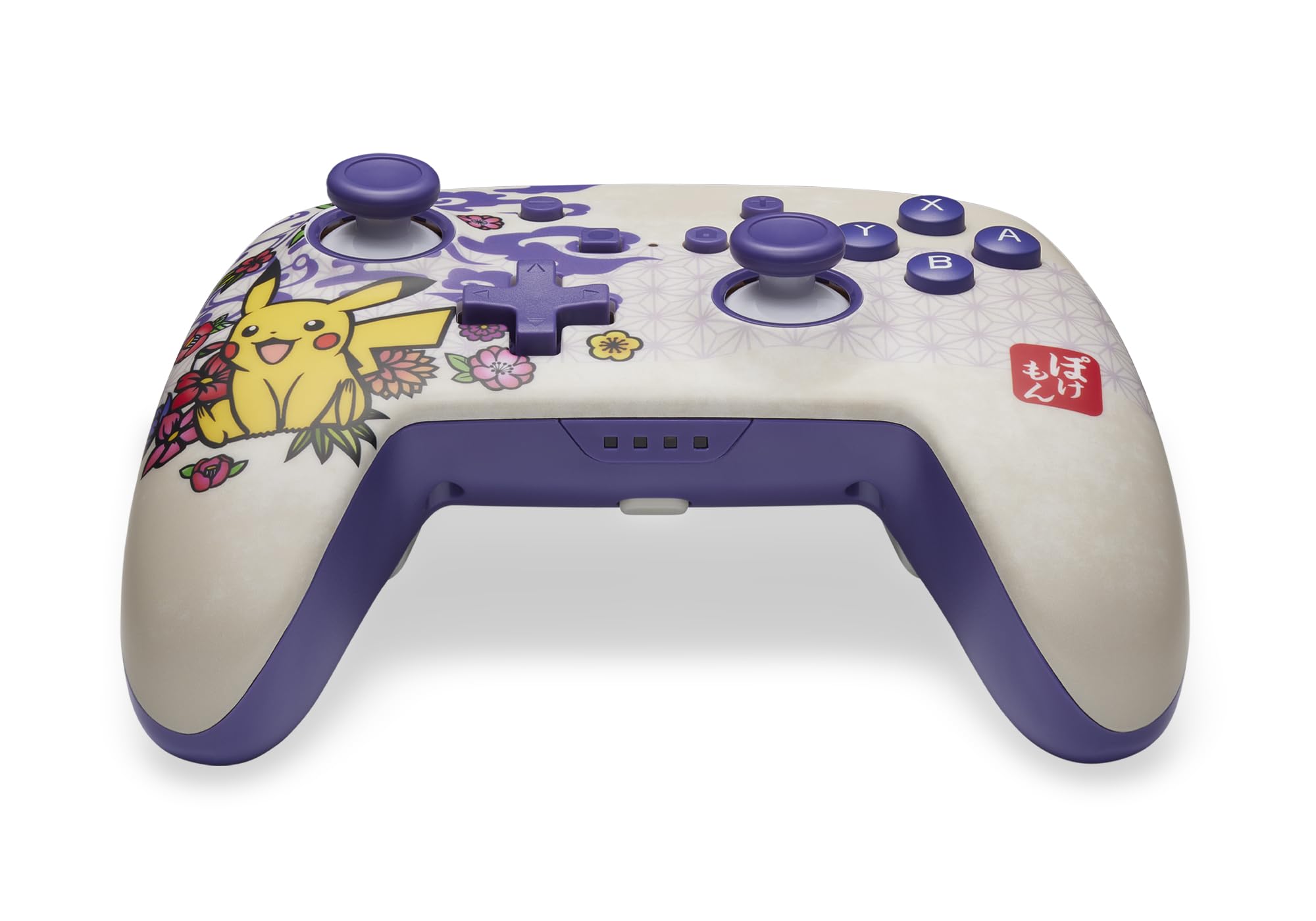 PowerA Enhanced Wireless Controller for Nintendo Switch - Pokémon Blossom | Compatible with Nintendo Switch OLED & Lite | Bluetooth Gamepad for Gaming | Perfect for Home Entertainment & Multiplayer Gaming