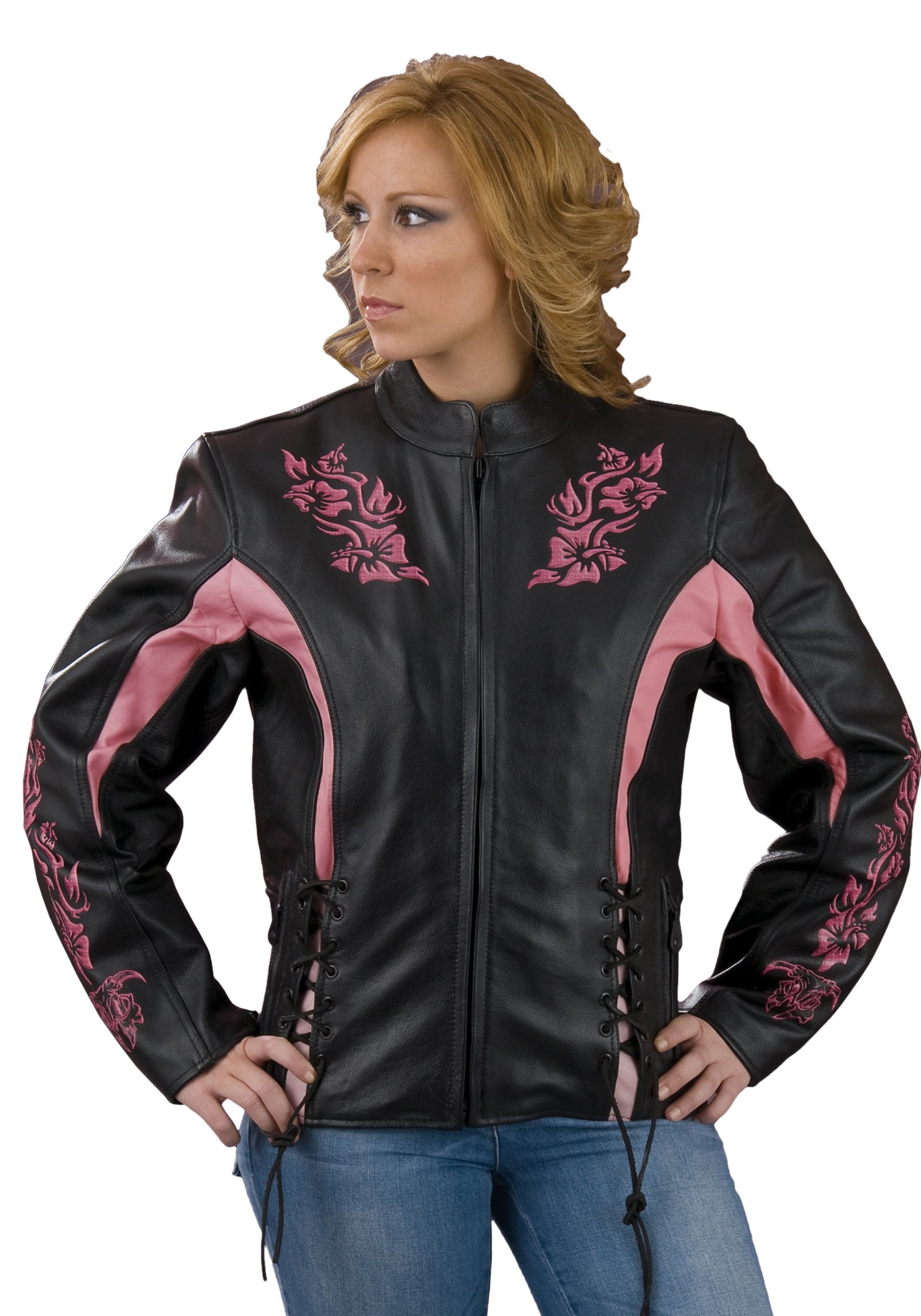 Milwaukee Leather Women's Vented Scooter Jacket - Breathable Motorcycle Riding Jacket for Commuting & Urban Street Fashion