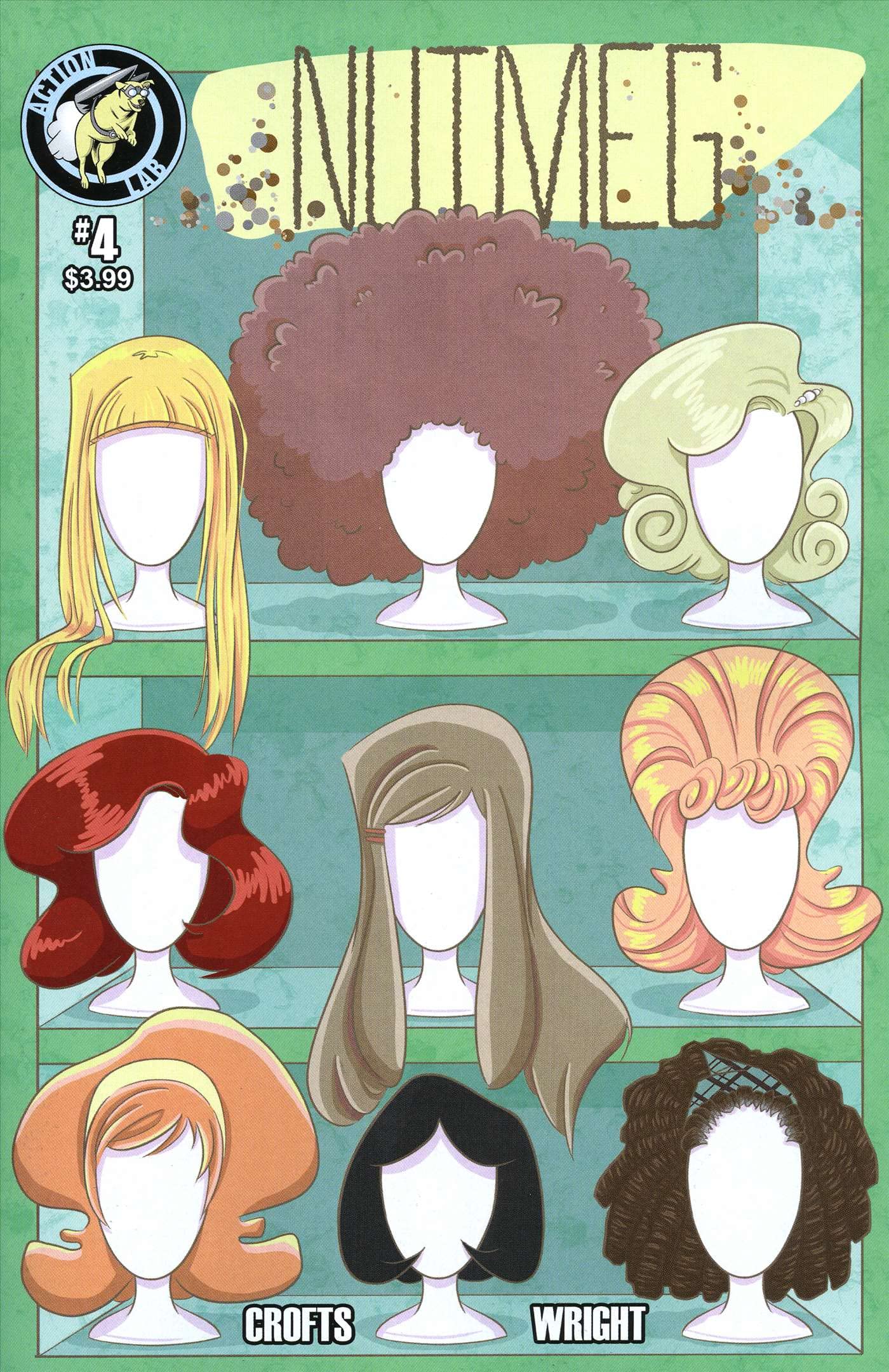 Nutmeg #4 VF/NM Condition - Action Lab Comic Book | Collectible Edition for Comic Enthusiasts & Gift for Superhero Fans