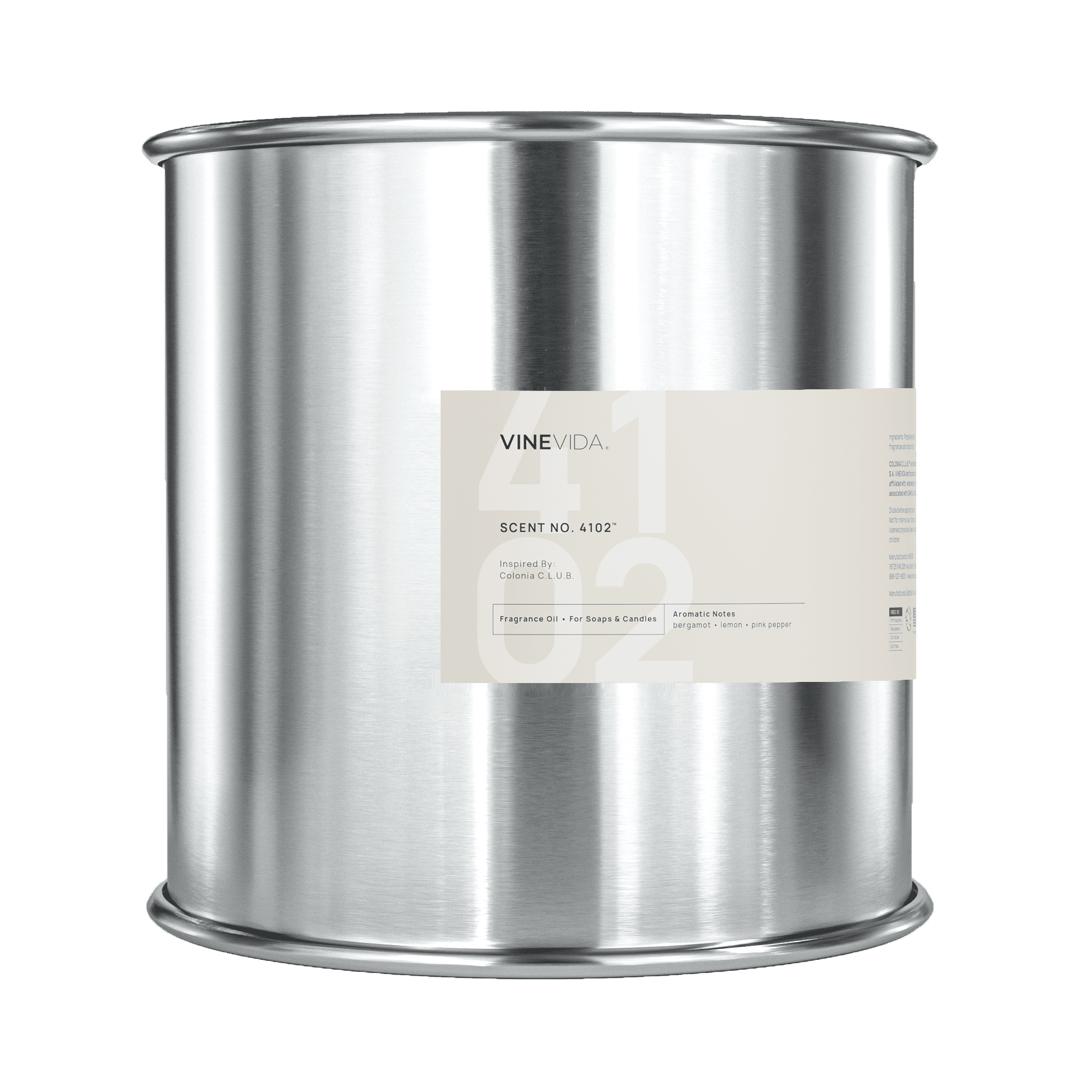 NO. 4102 Premium Fragrance Oil for Soap Making & Candle Making - Inspired by Acqua di Parma Colonia C.L.U.B. | Perfect for DIY Home Scents, Bath Products & Aromatherapy