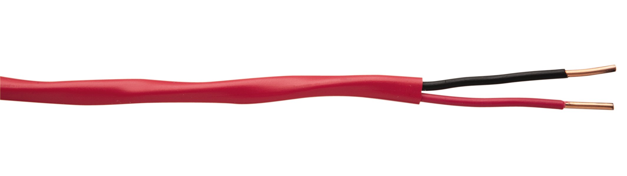 988200604 FPLR Unshielded Fire Alarm Cable - Red 18/2 Gauge 1000ft UL Listed for Fire Protection Systems - Ideal for Commercial Buildings & Residential Safety Installations