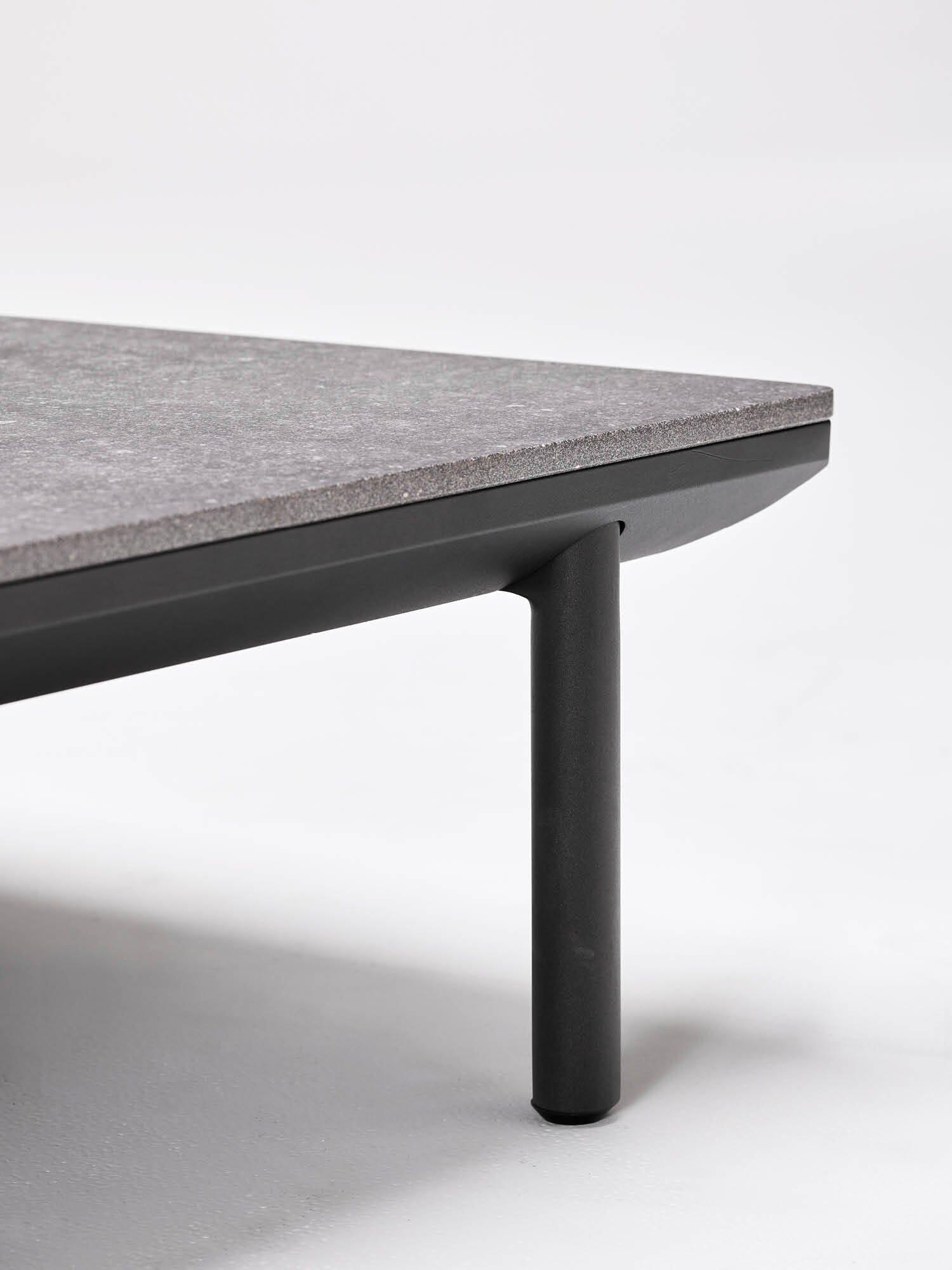 Addis Ceramic Coffee Table - Modern & Stylish Living Room Furniture for Home Decor | Perfect for Small Spaces, Apartments & Cozy Gatherings