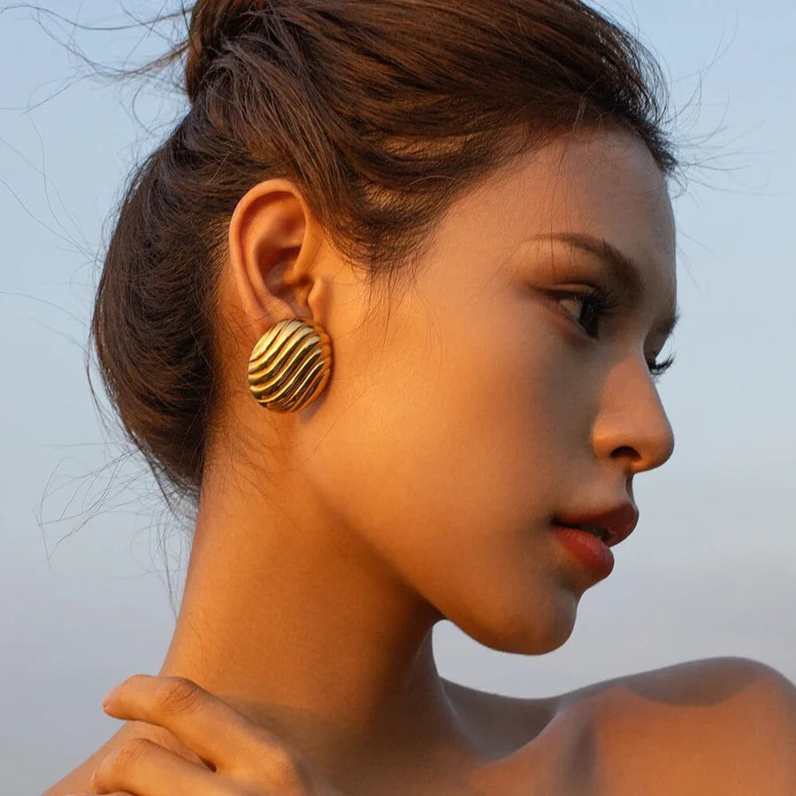 Annabel Gold Earrings for Women - Elegant Dangle Earrings for Party, Wedding & Everyday Wear