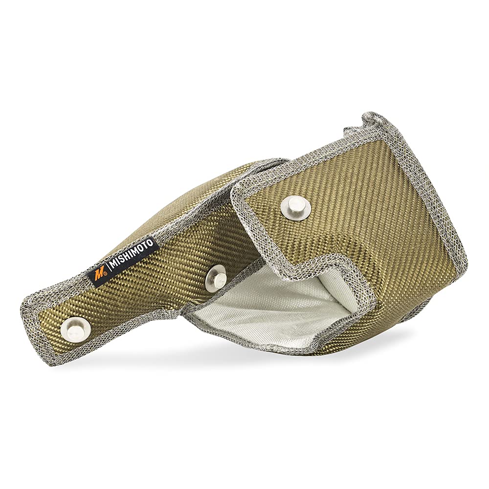 Mishimoto MMTB-SUP-20 Titanium Turbo Heat Shield Blanket for 2020 Toyota GR Supra - High-Performance Heat Protection for Racing & Daily Driving