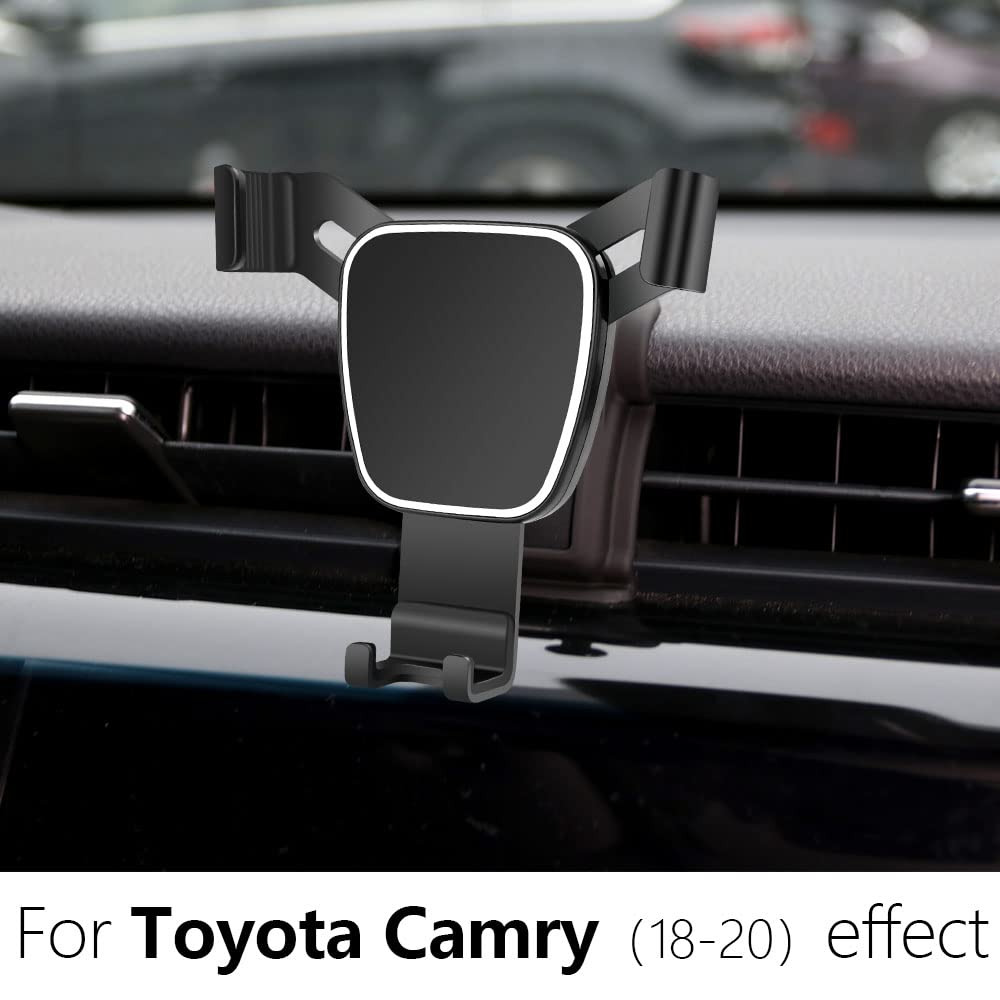 2018-2020 Toyota Camry Car Phone Holder Mount - Universal Auto Accessories for Smartphones - Perfect for GPS Navigation & Hands-Free Driving