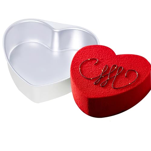 6 inches Heart Pan