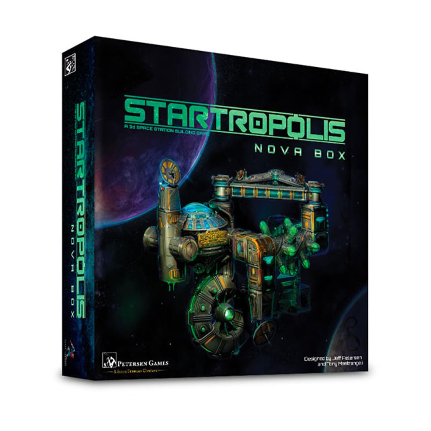 Petersen Games Startropolis: Nova Expansion - Board Game Expansion for Sci-Fi Strategy Lovers | Perfect for Game Nights & Collectors