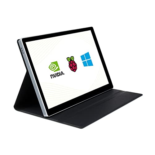 10.5inch AMOLED HDMI Display for Raspberry Pi & Jetson Nano - 2560×1600 2K Resolution, Capacitive Touch Screen with Type-C/USB Port - Perfect for DIY Projects, Home Automation & Portable Computer Monitors