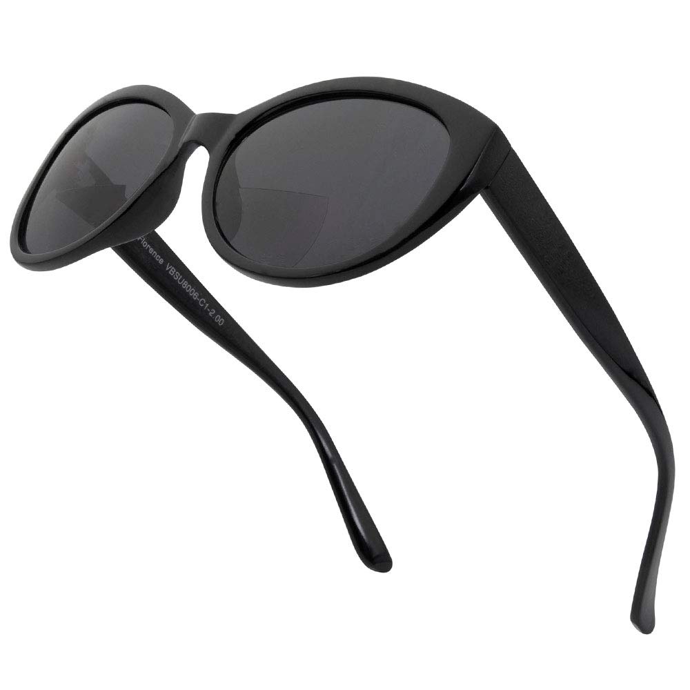 VITENZI Women's Tinted Reading Sunglasses - Florence Style for Outdoor & Reading