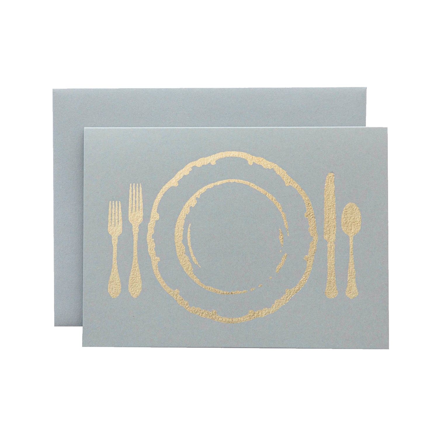 Grey Perfect Setting Card - Elegant Greeting Card for All Occasions | Ideal for Birthdays, Anniversaries, and Special Events