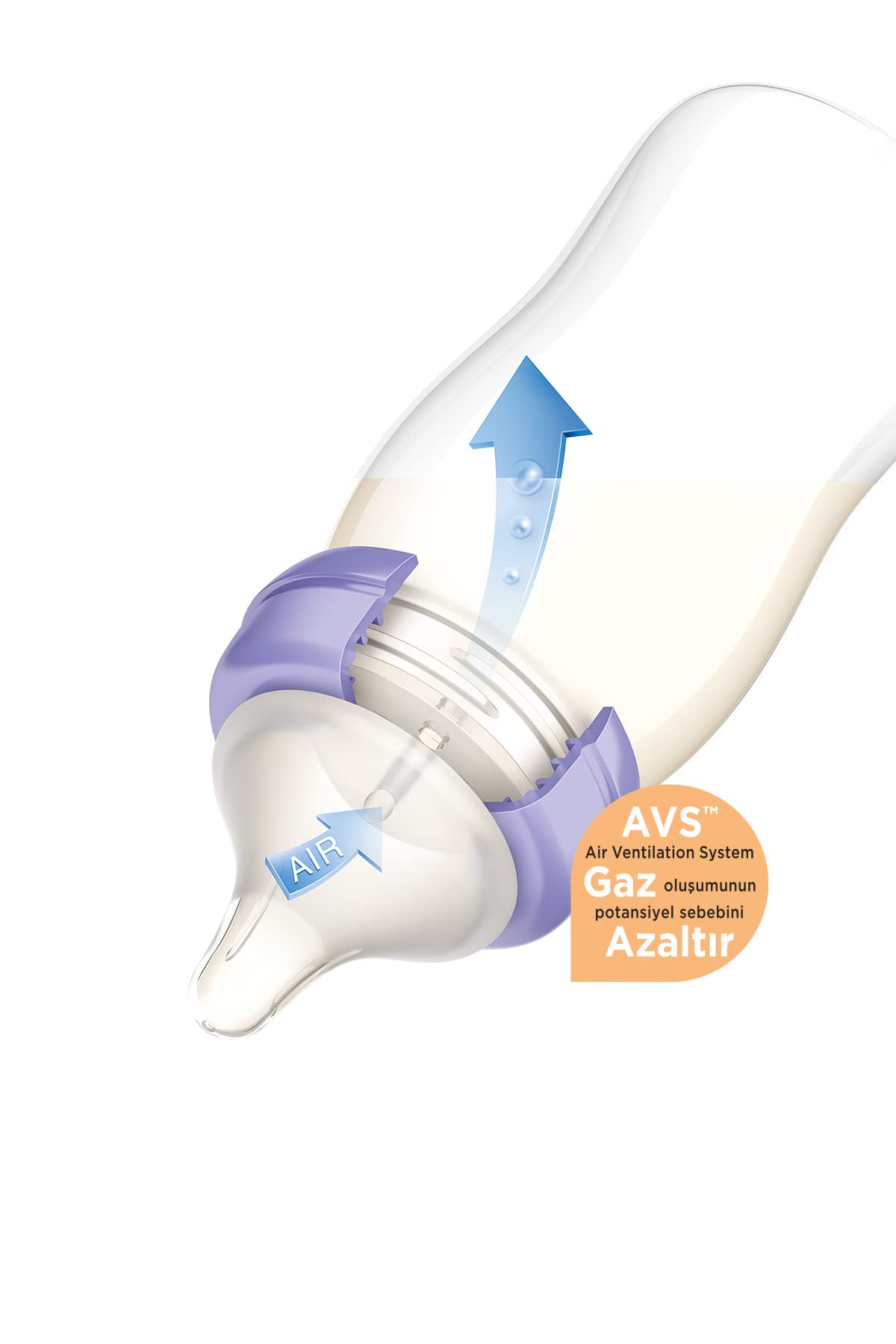 Lansinoh Momma Breastmilk Feeding Bottle with NaturalWave Slow Flow Nipple - 5oz (2-Pack) - BPA-Free Baby Bottles for Breastfed Infants - Ideal for Newborns, Travel & Daycare Use
