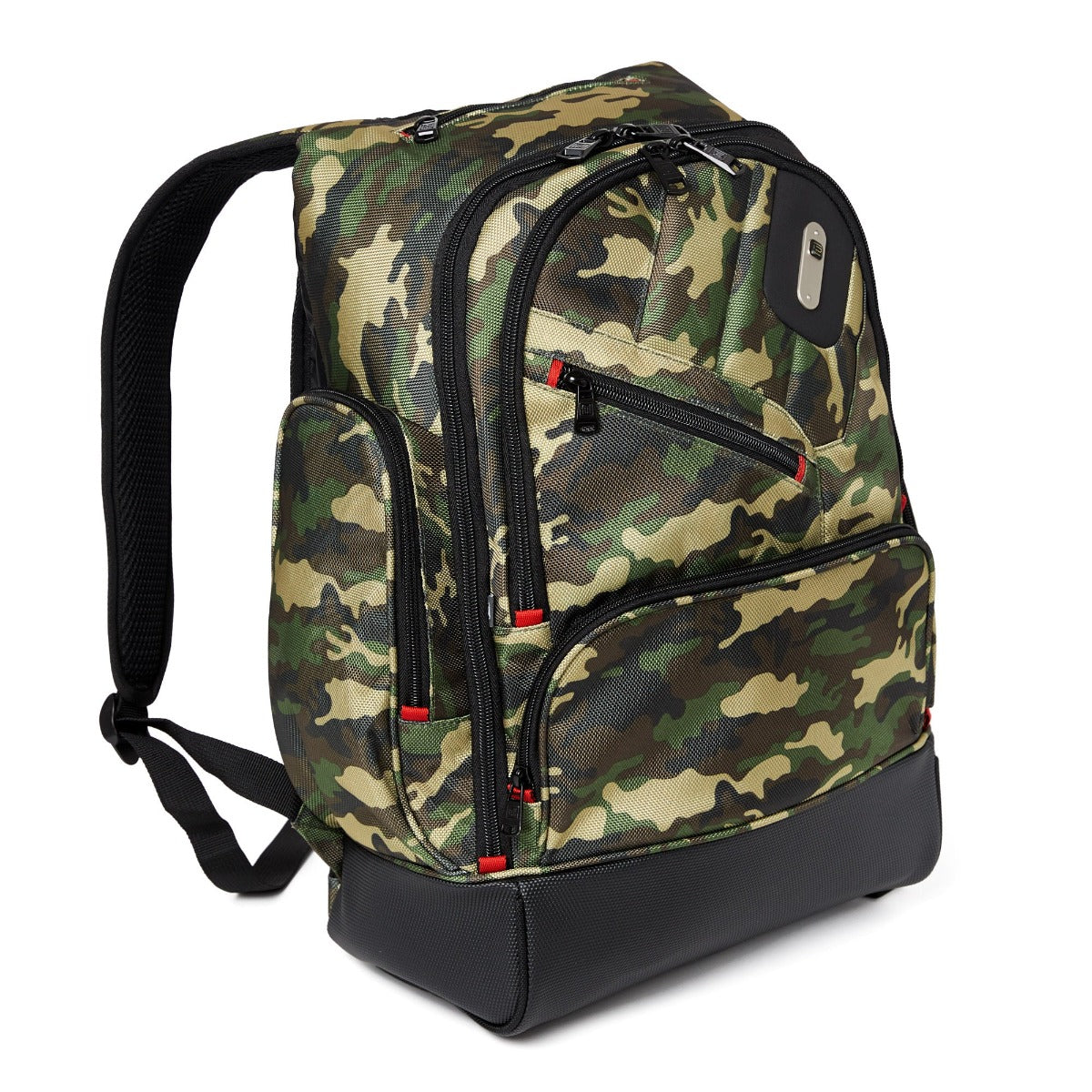 FŪL Tech Backpack - Military Grade Woodland Camo Tactical Backpack for Outdoor Adventures, Hiking & Travel | Durable Water-Resistant Daypack for Camping & Survival Gear